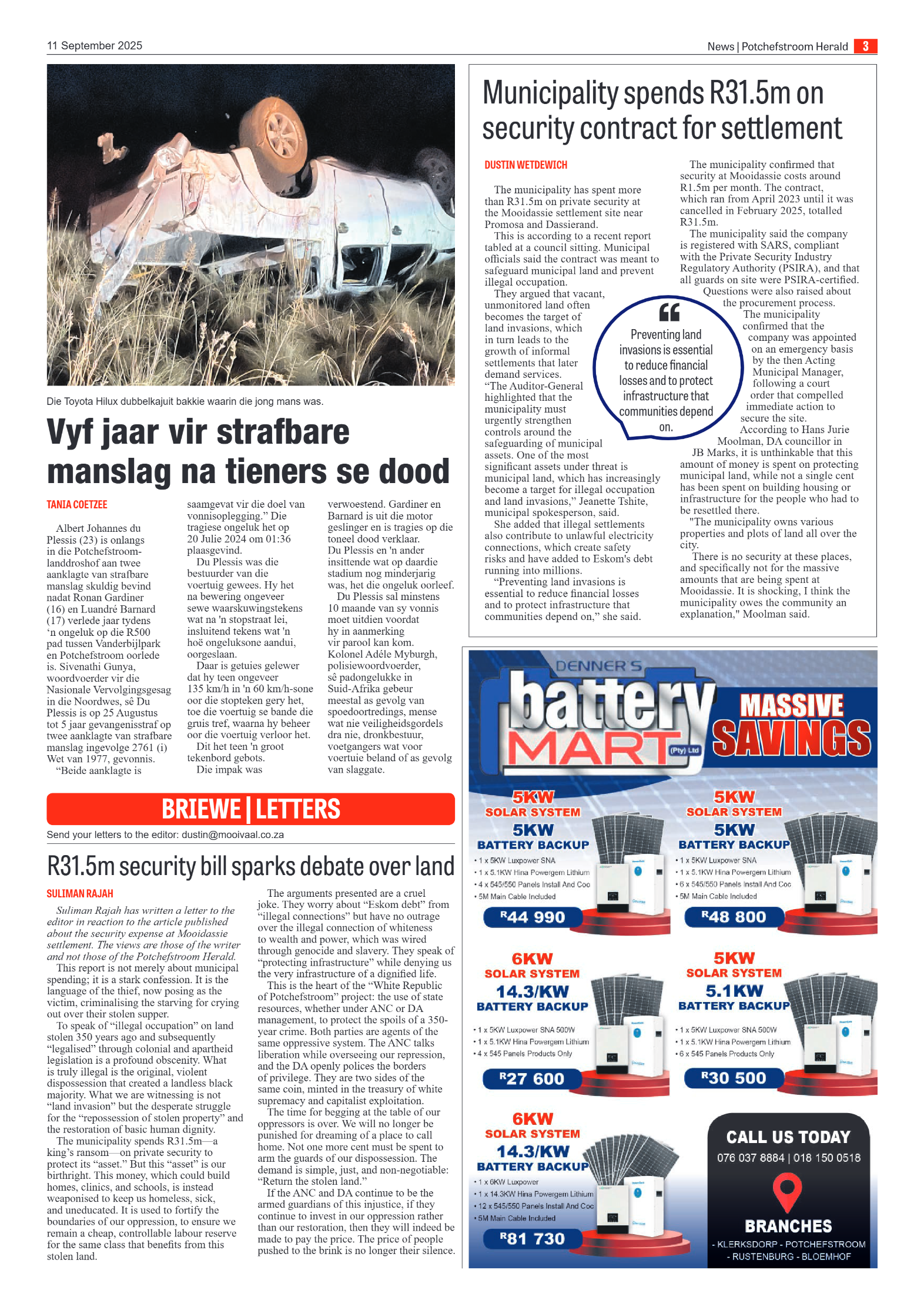11 September page 3