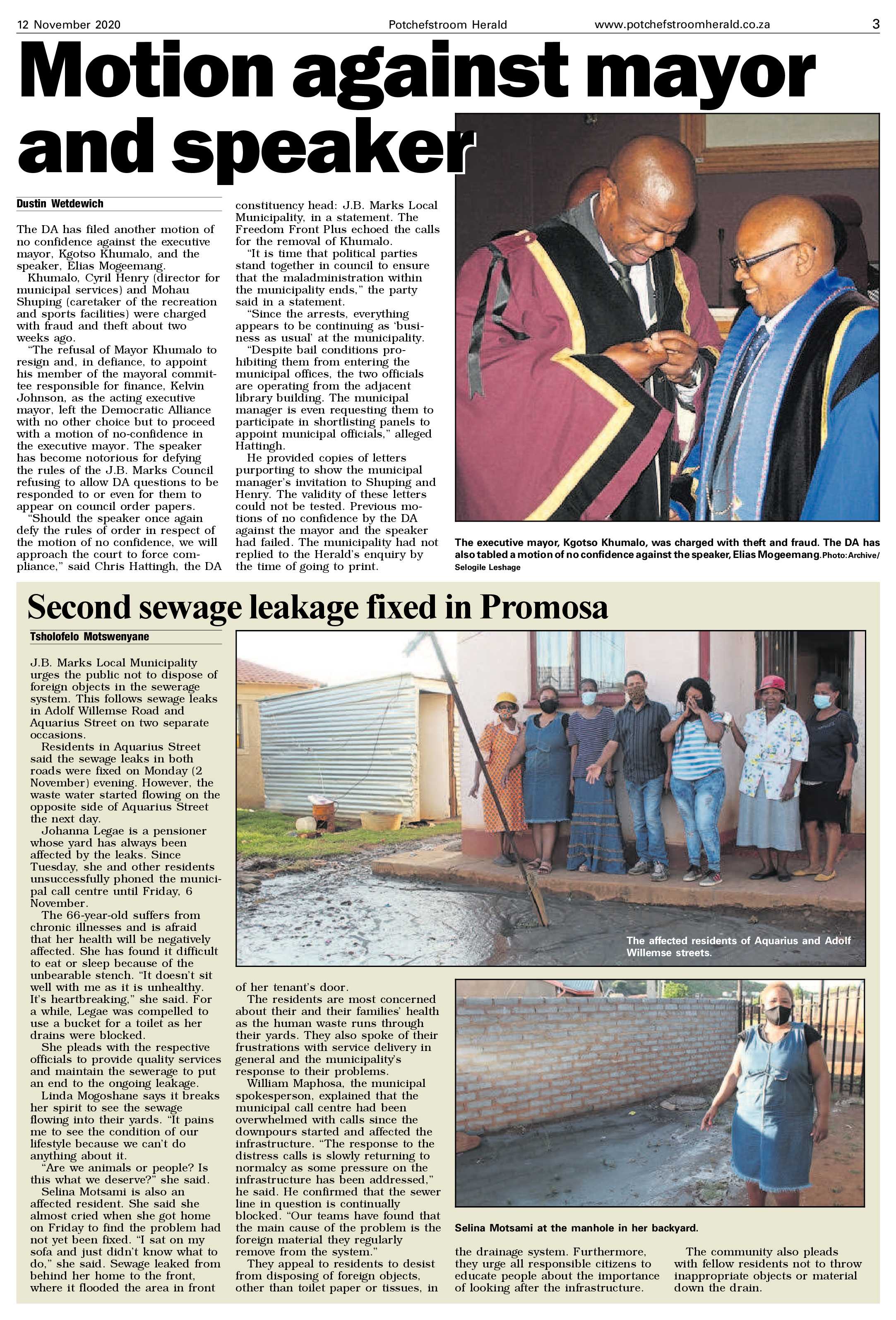 12 November 2020 page 3