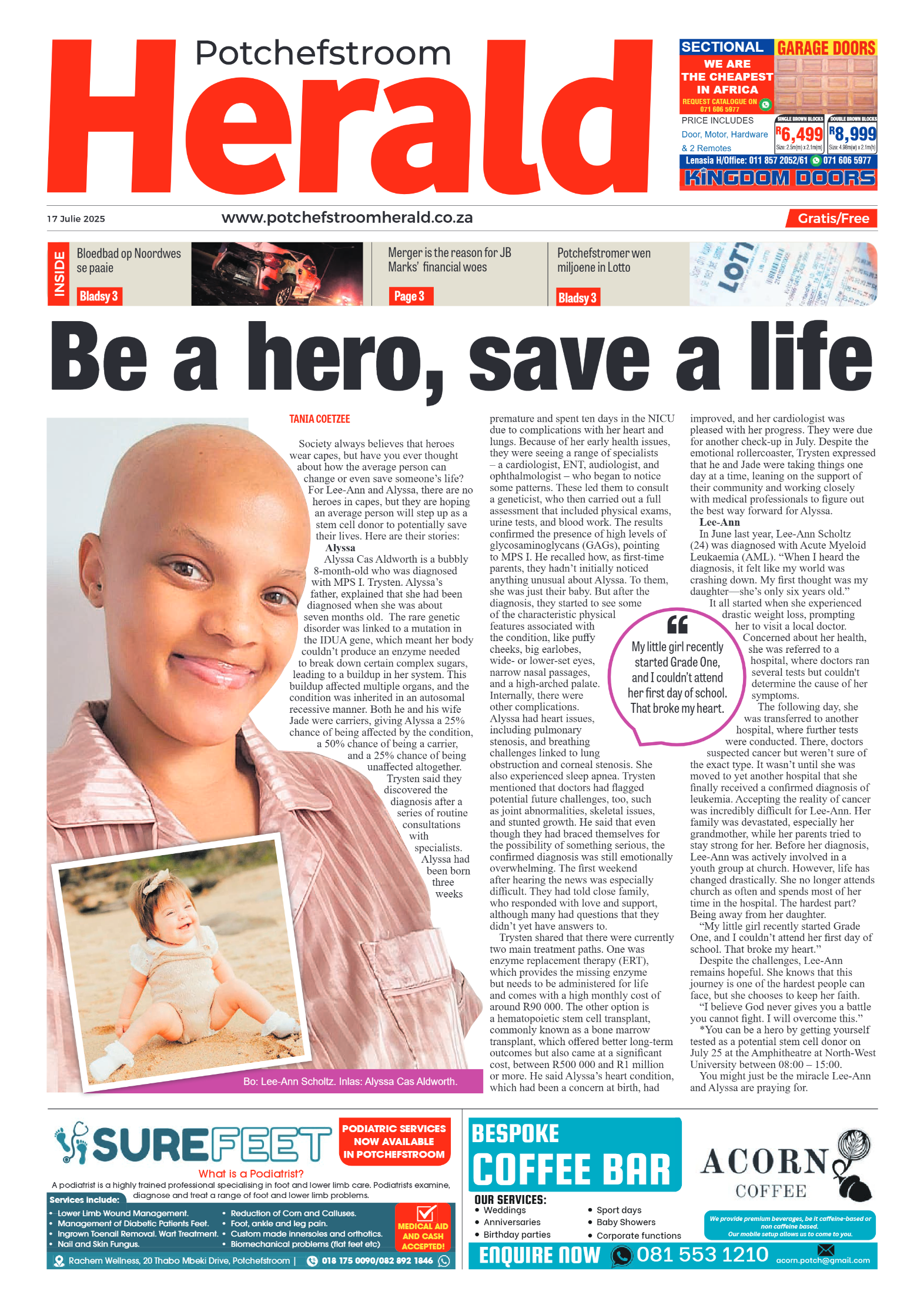 17 Julie page 1