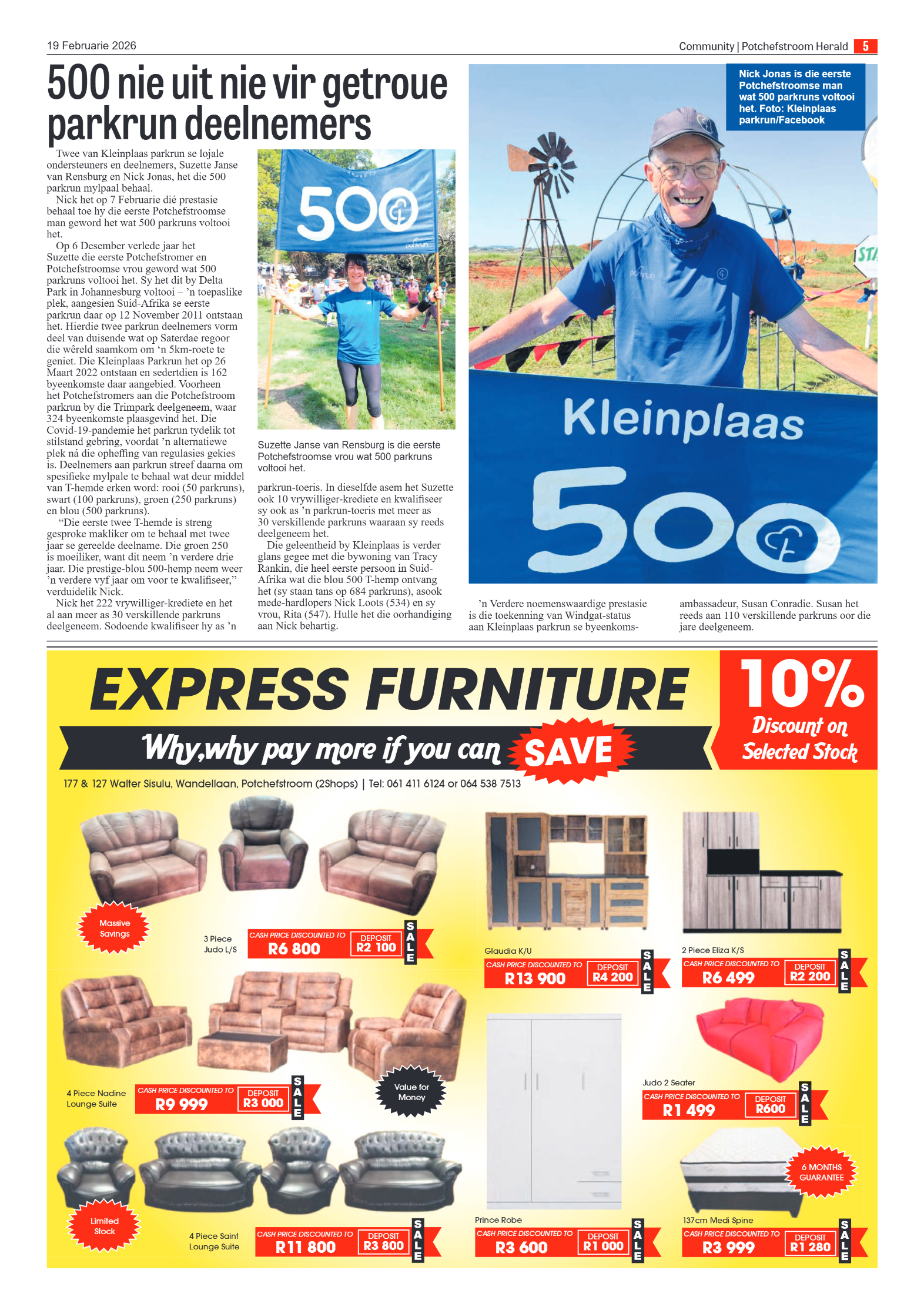 Potchefstroom Herald: 19 Februarie 2026 page 5