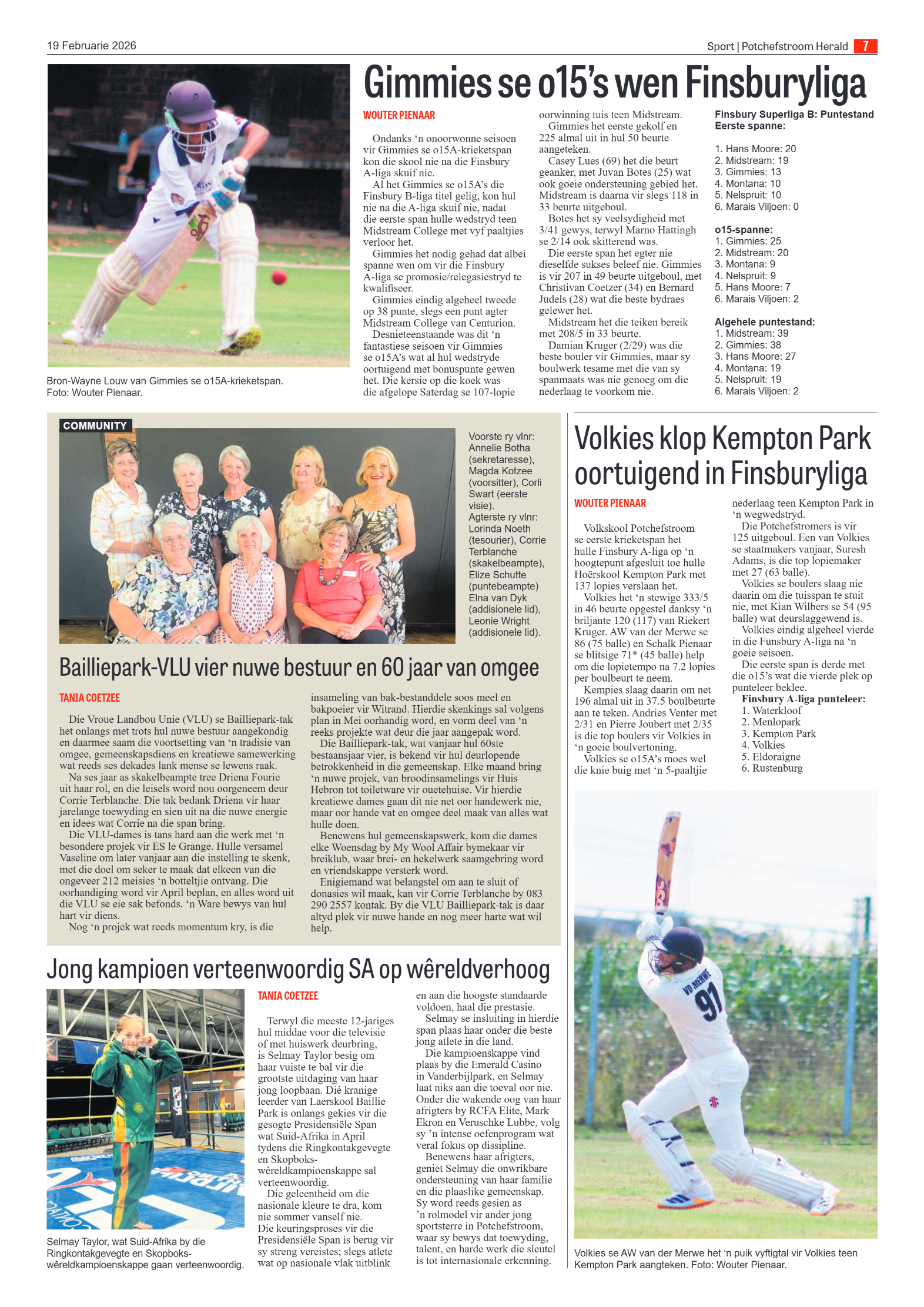 Potchefstroom Herald: 19 Februarie 2026 page 7