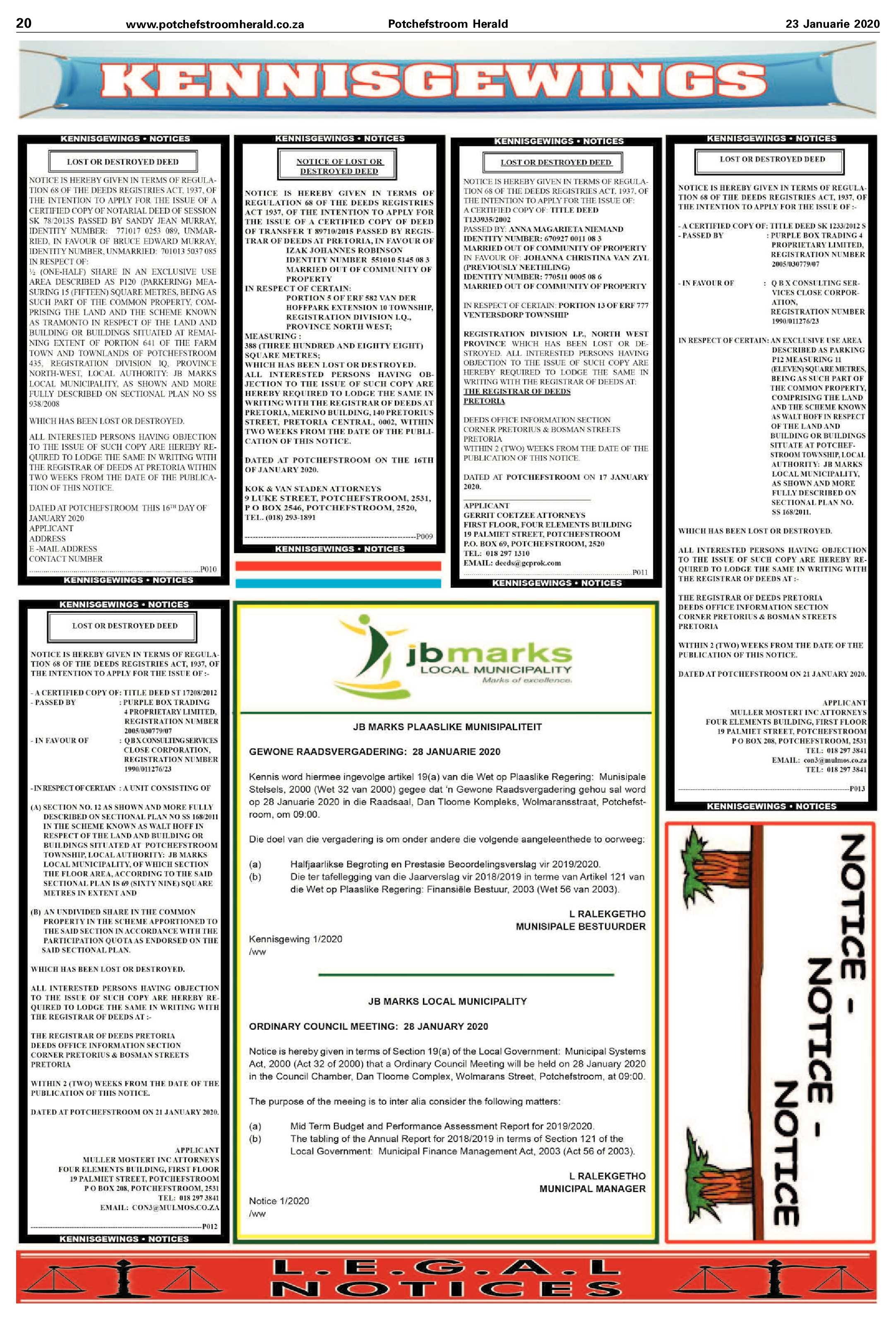 23 Januarie 2020 page 20