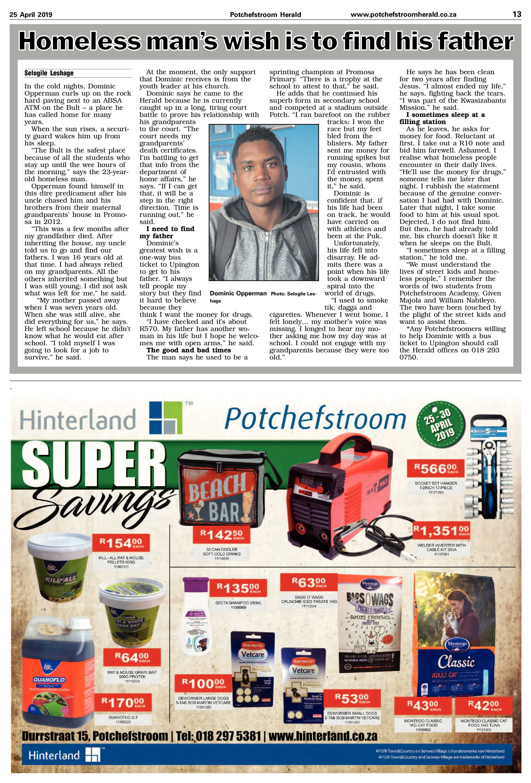 25 April 2019 page 13
