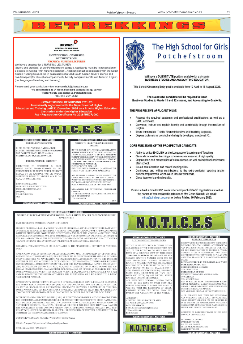 26 Januarie page 11
