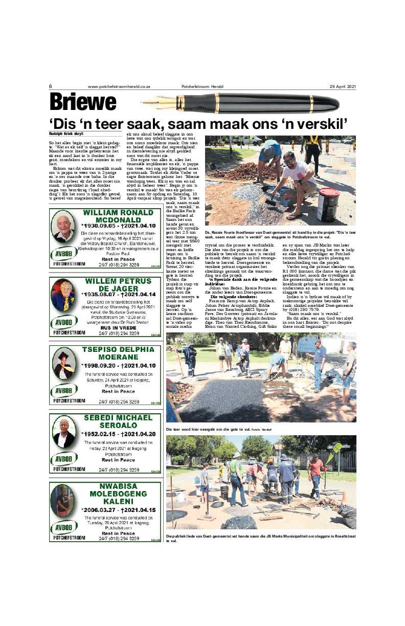 29 April 2021 page 6