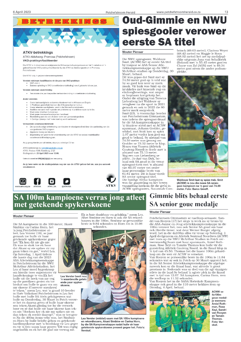 6 April 2023 page 13