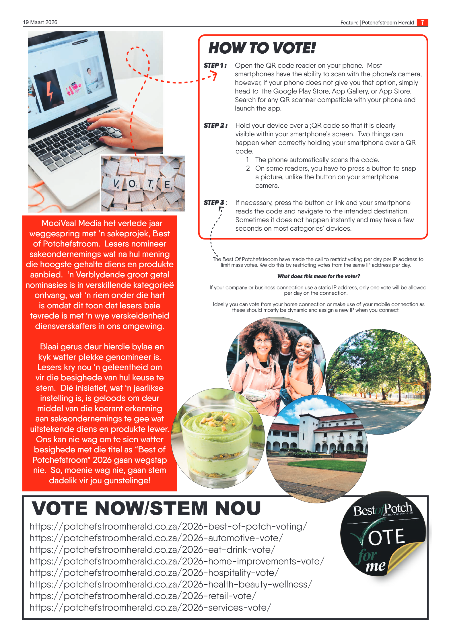 BEST OF POTCH 2026 – NOMINATION SUPPLEMENT page 3