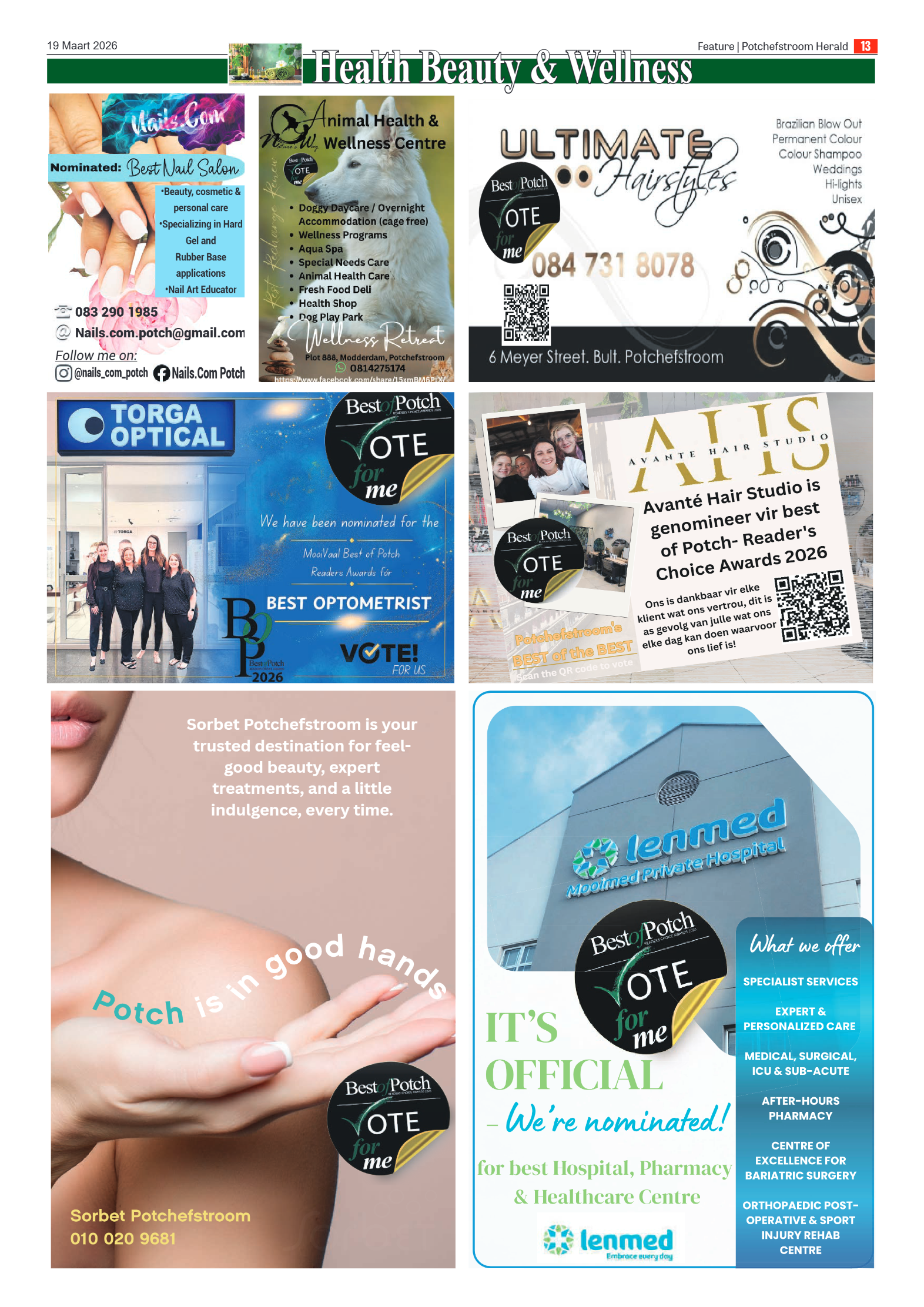 BEST OF POTCH 2026 – NOMINATION SUPPLEMENT page 9