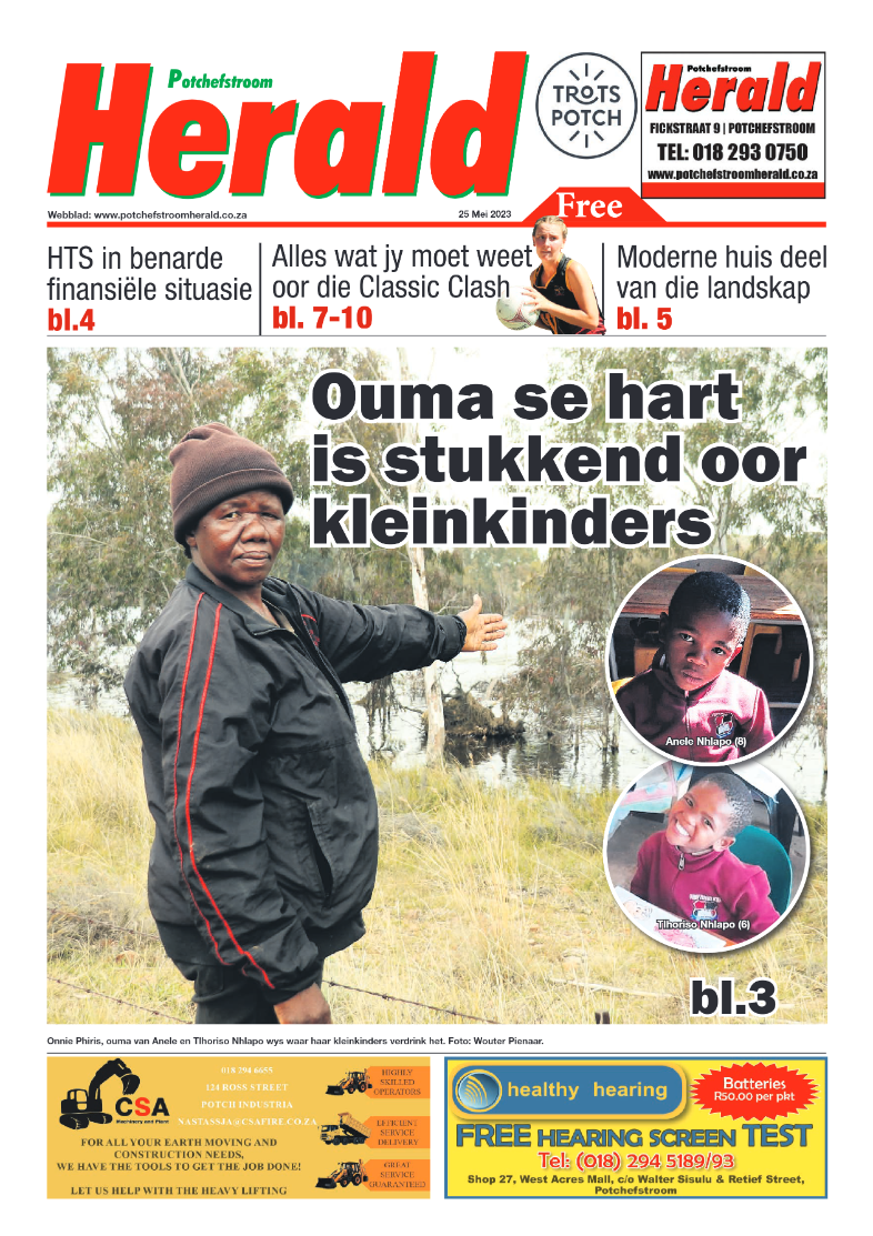 Potchefstroom Herald page 1