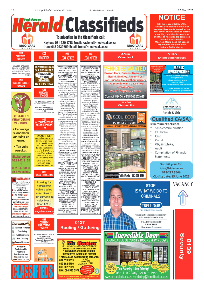 Potchefstroom Herald page 11