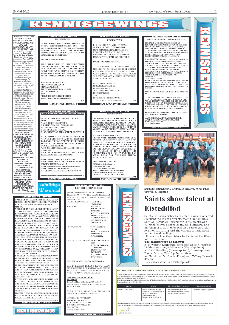Potchefstroom Herald page 12
