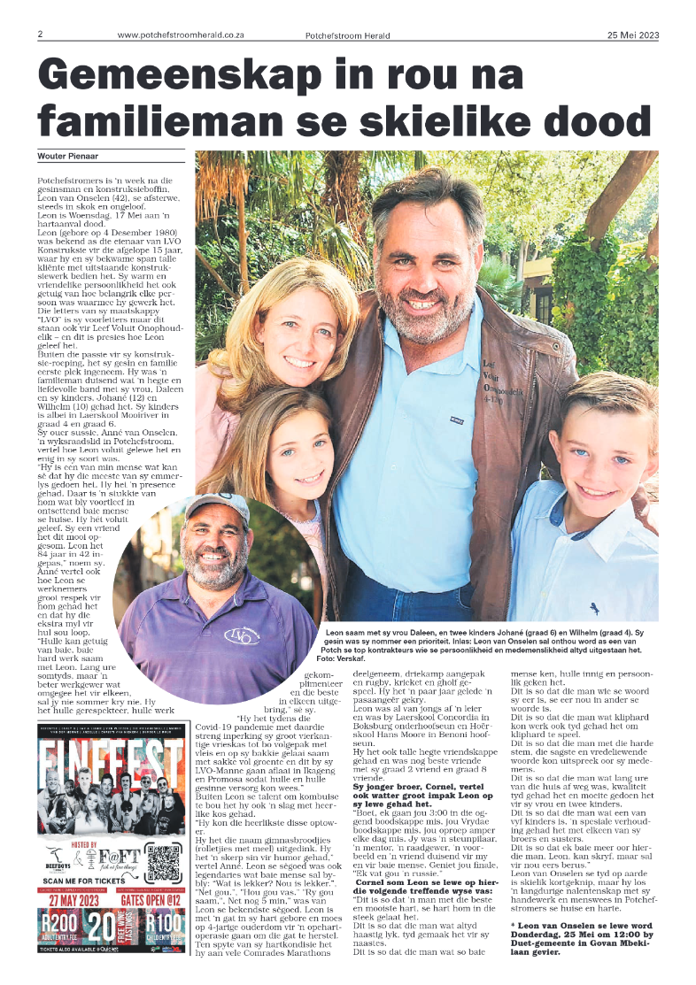 Potchefstroom Herald page 2