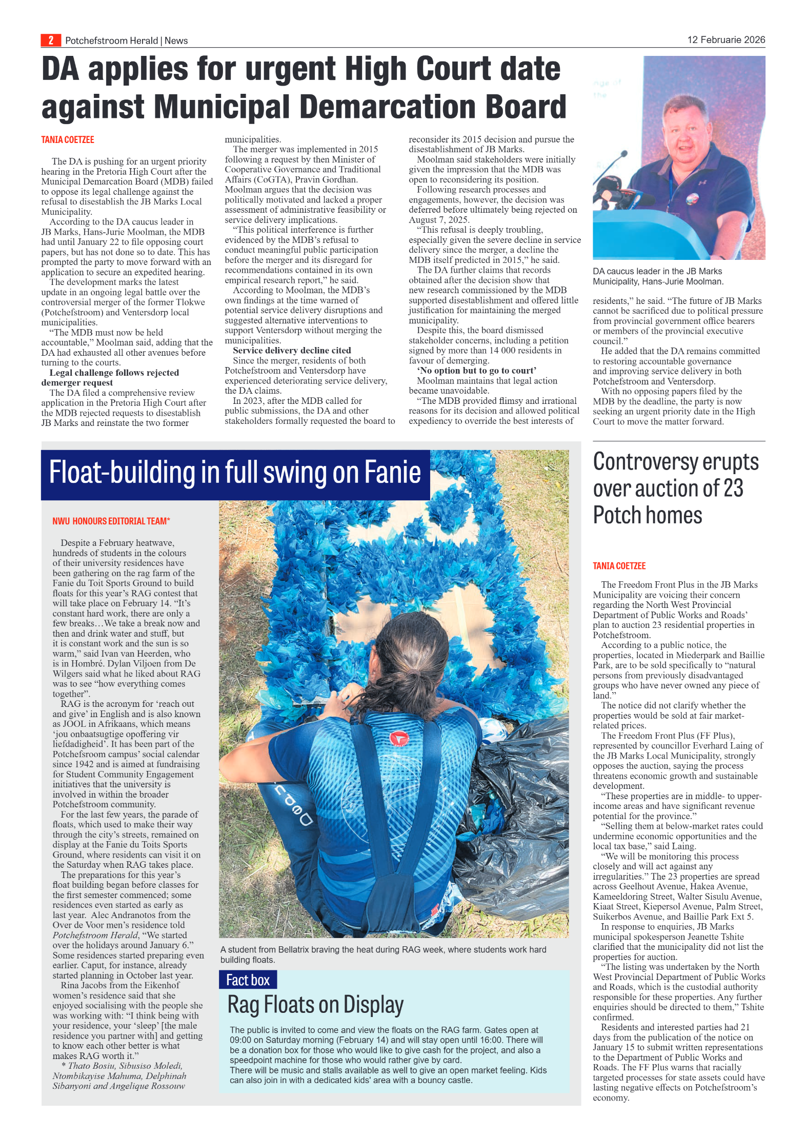 Potchefstroom Herald: 12 Februarie page 2