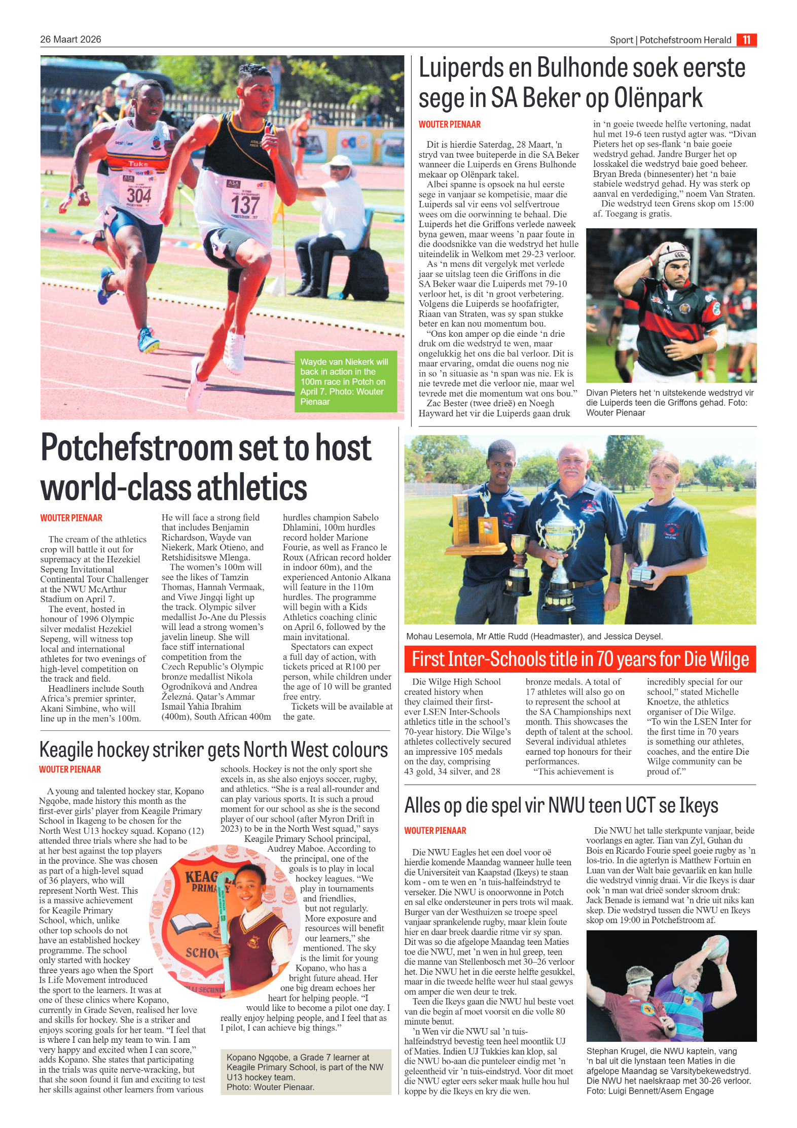 Potchefstroom Herald: 26 Maart 2026 page 11
