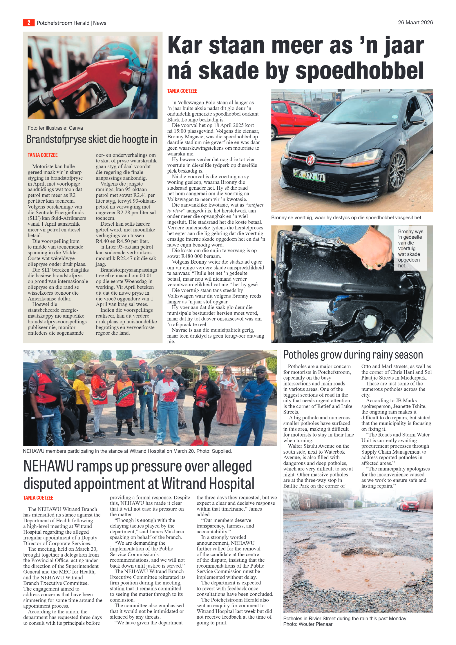 Potchefstroom Herald: 26 Maart 2026 page 2