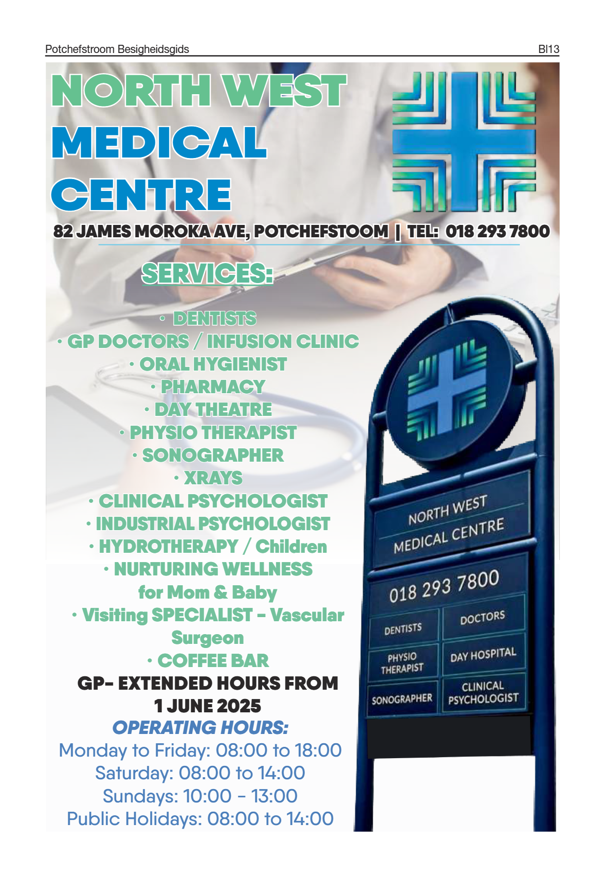 Potchefstroom Besigheidgids 2025 page 13