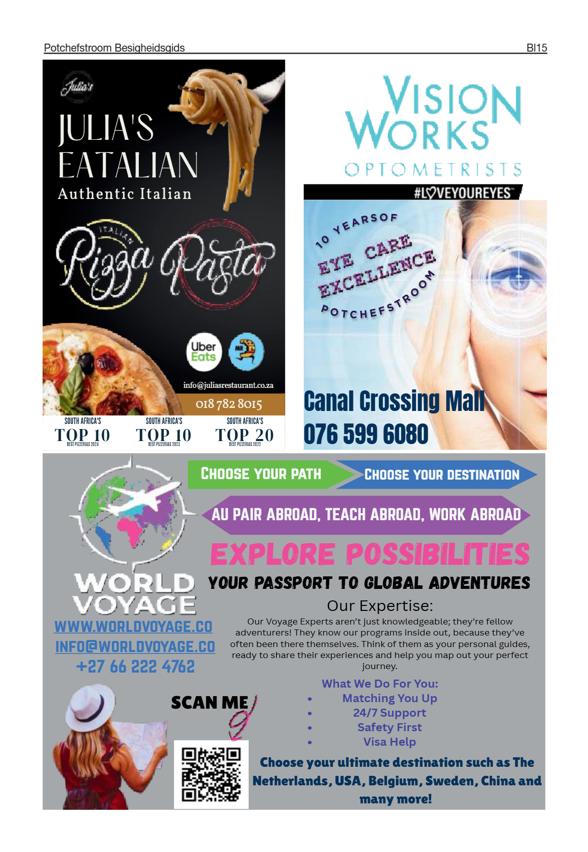 Potchefstroom Besigheidgids 2025 page 15