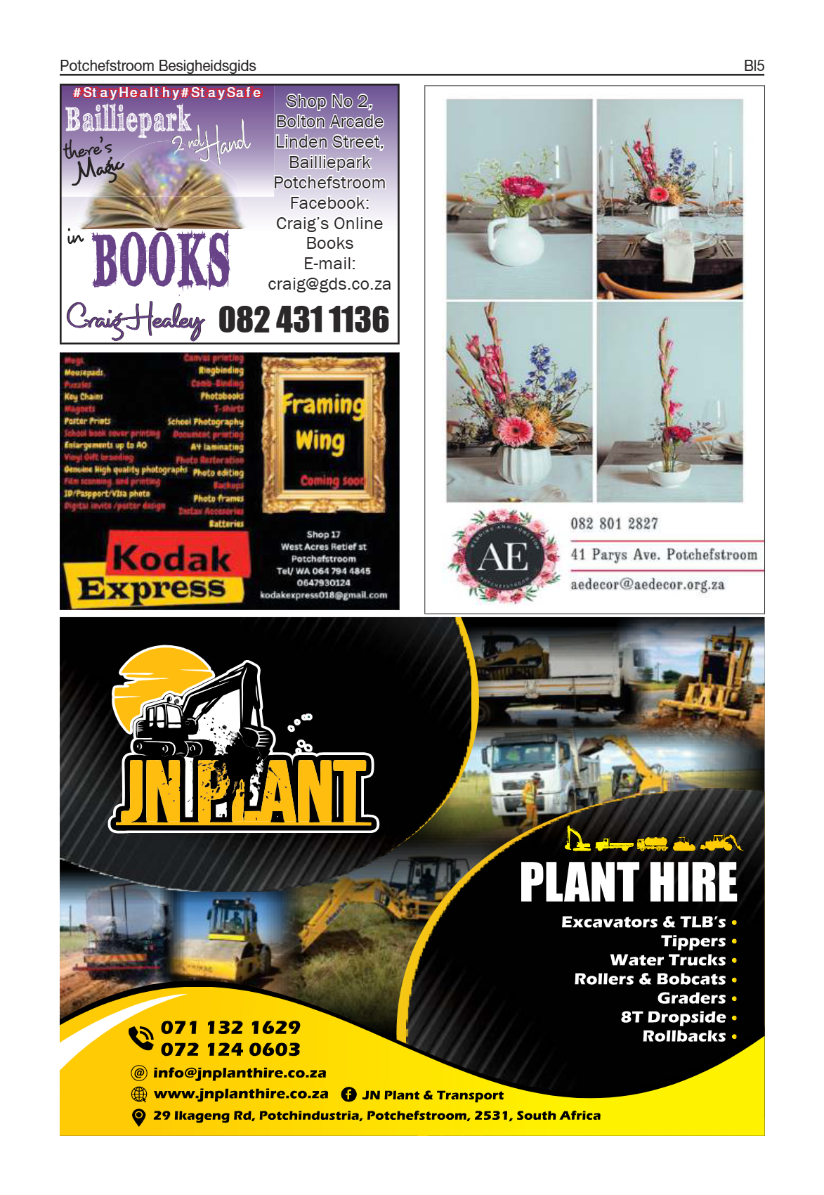 Potchefstroom Besigheidgids 2025 page 5