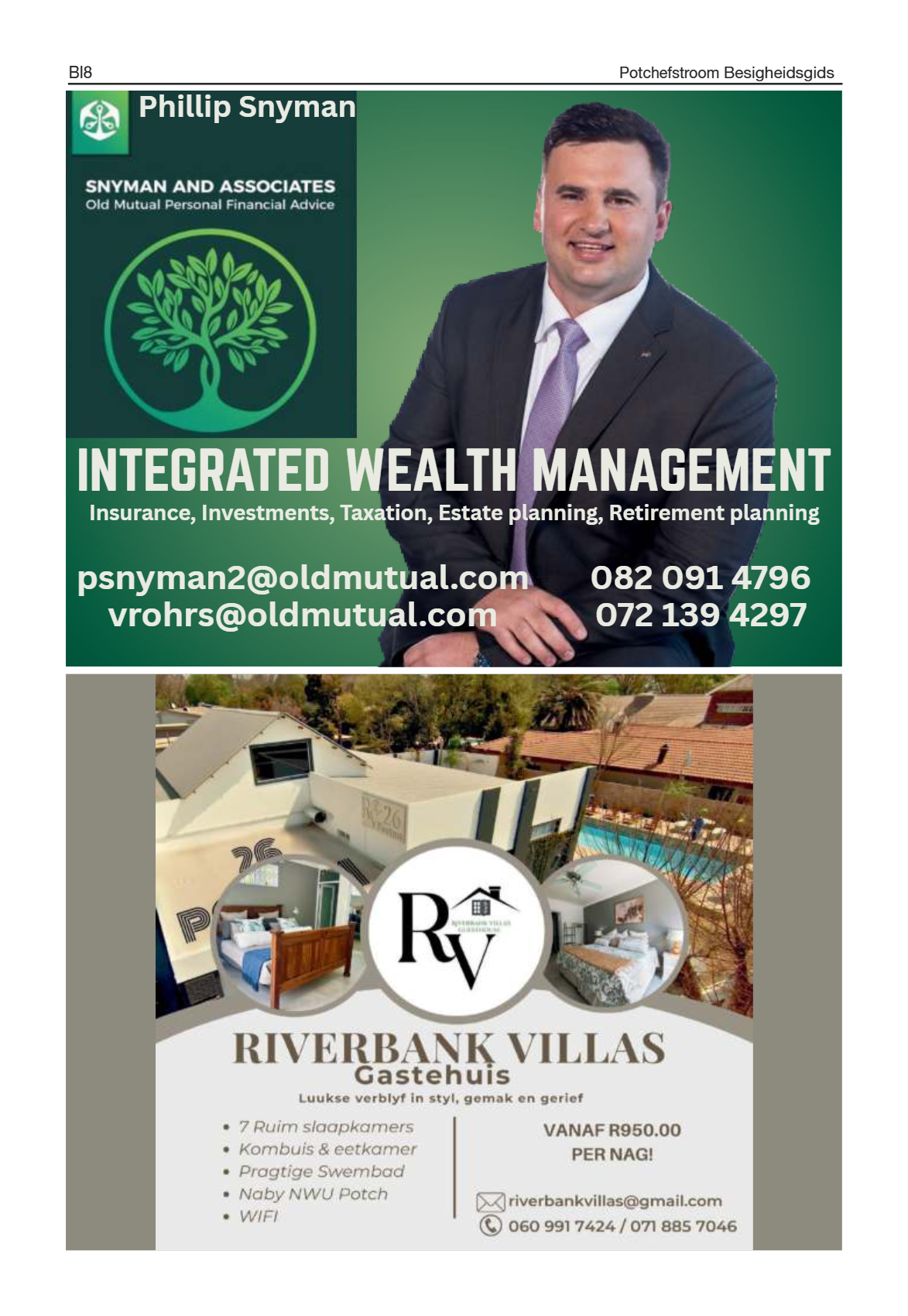 Potchefstroom Besigheidgids 2025 page 8