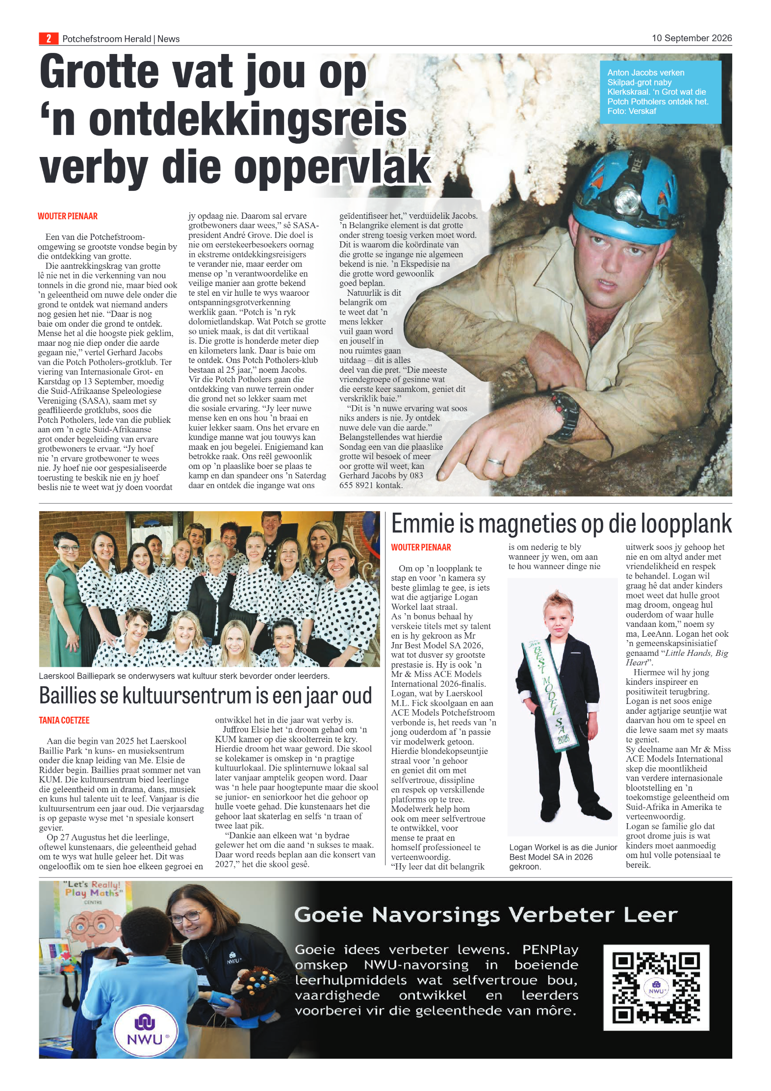Potchefstroom Herald: 10 September 2026 page 2