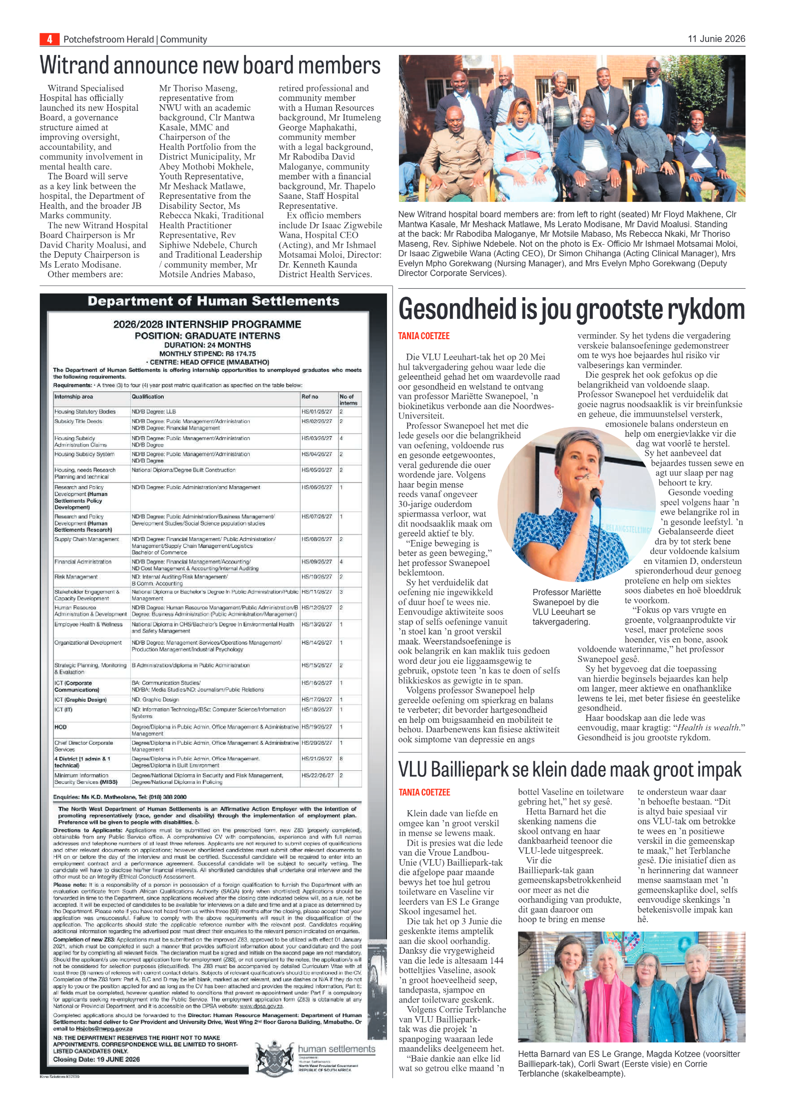 Potchefstroom Herald: 11 Junie 2026 page 4