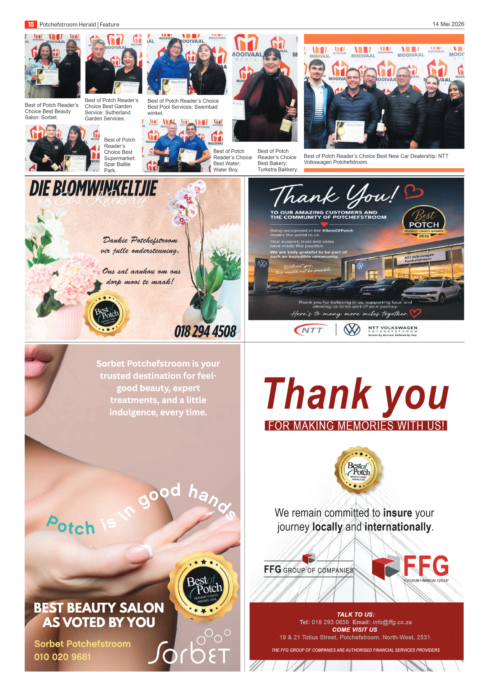 Potchefstroom Herald: 14 May 2026 page 10