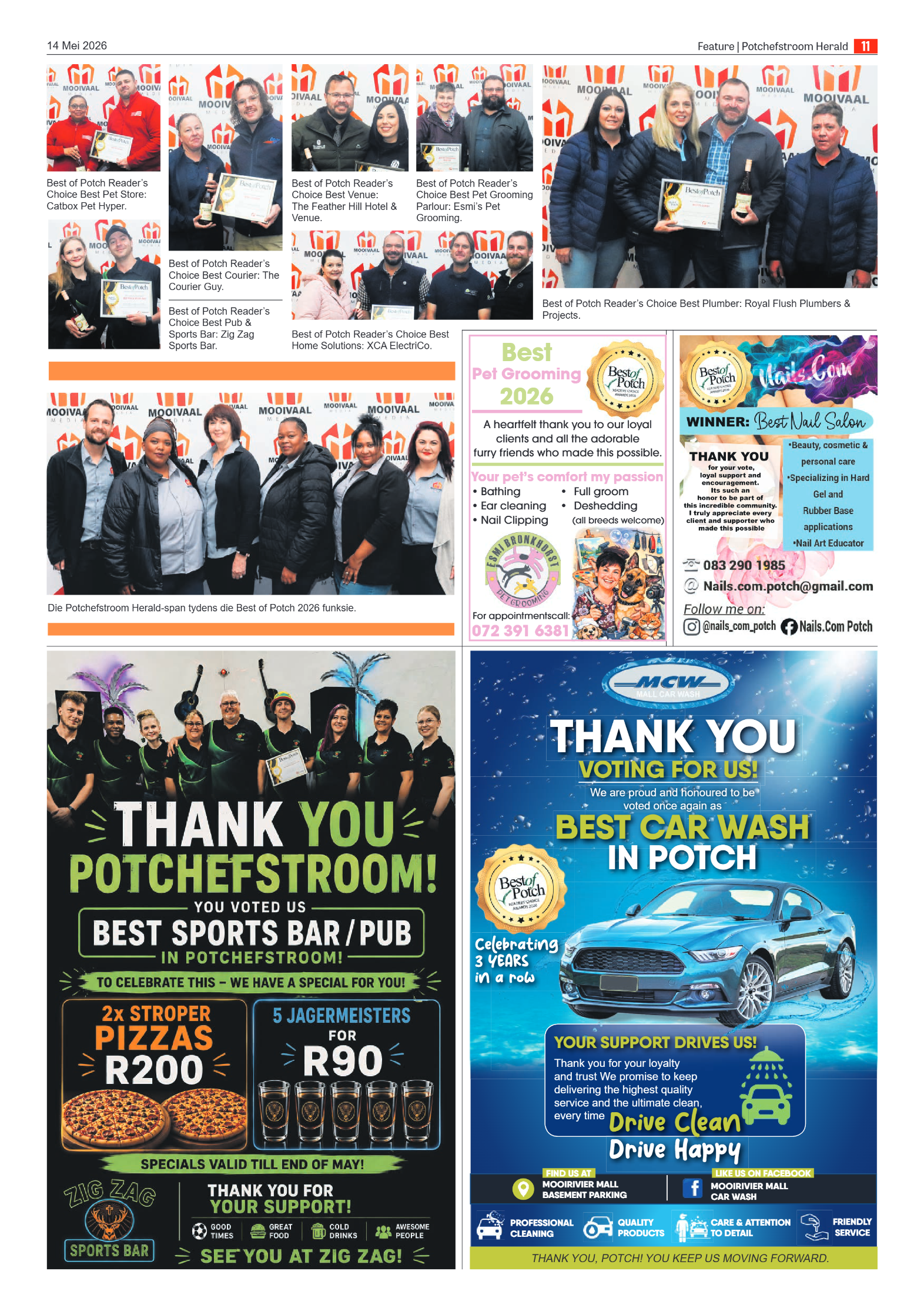 Potchefstroom Herald: 14 May 2026 page 11