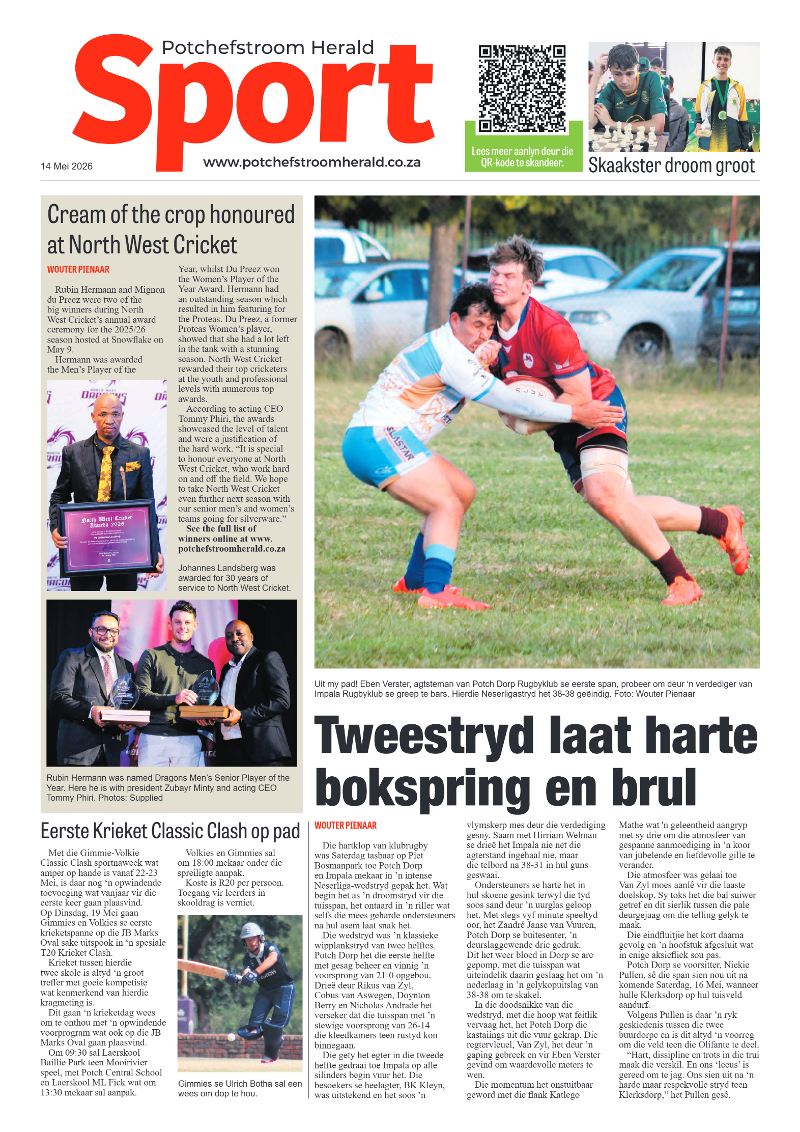 Potchefstroom Herald: 14 May 2026 page 16