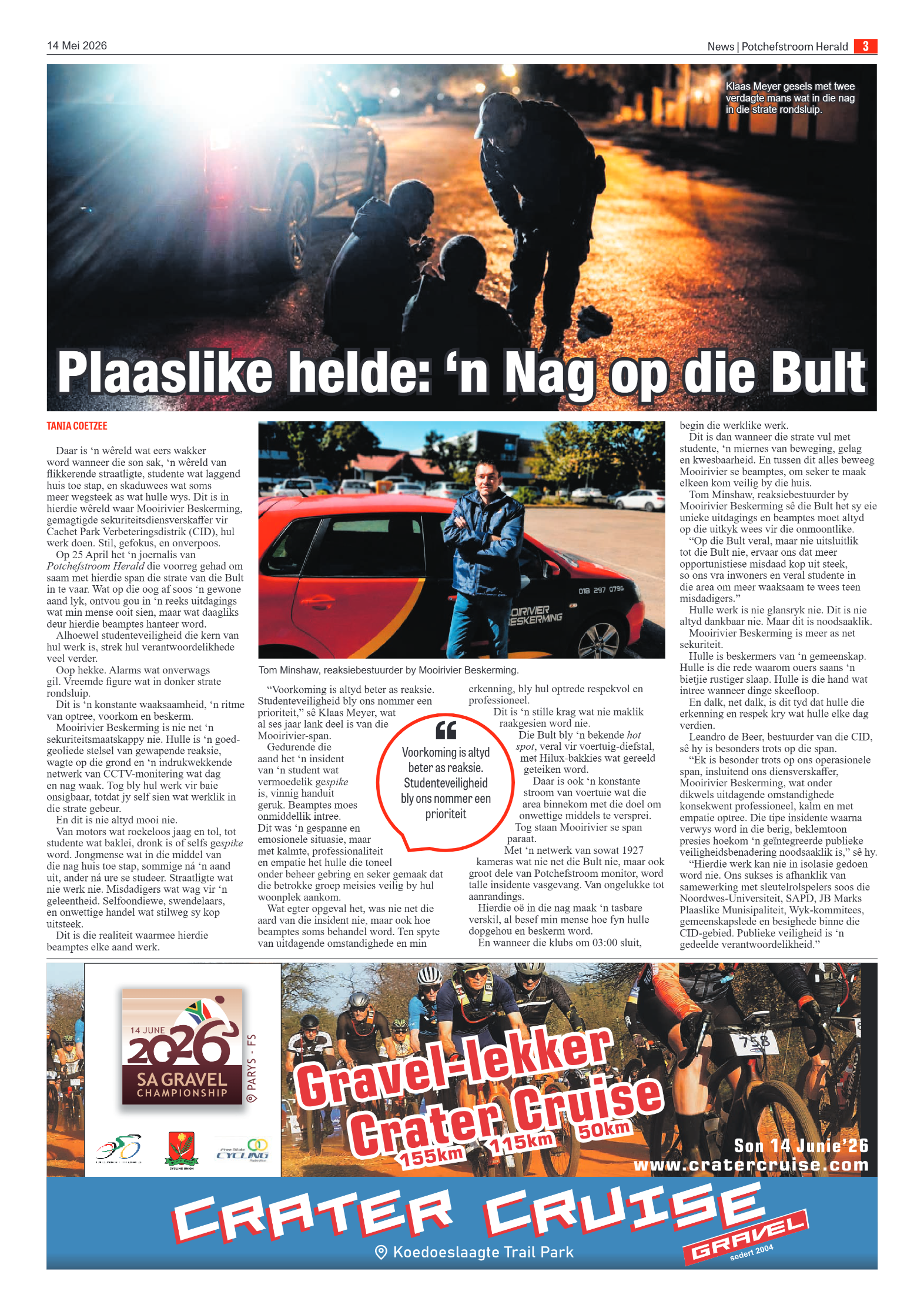 Potchefstroom Herald: 14 May 2026 page 3