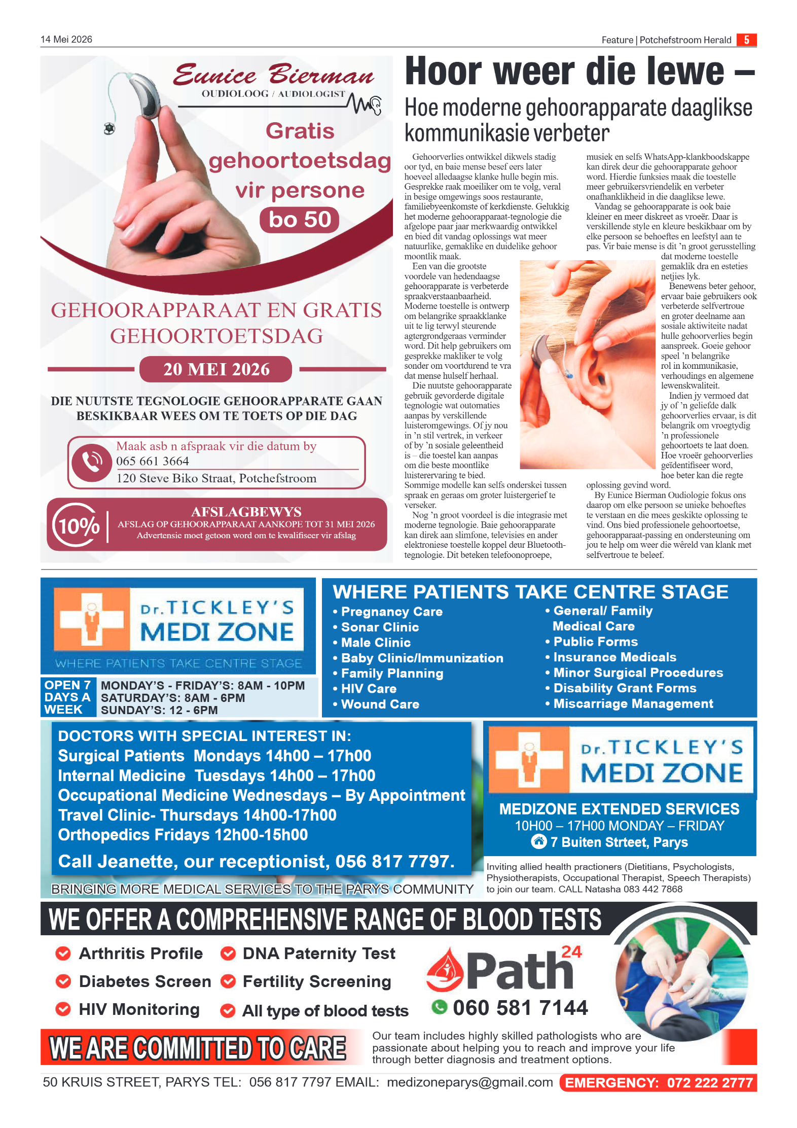 Potchefstroom Herald: 14 May 2026 page 5