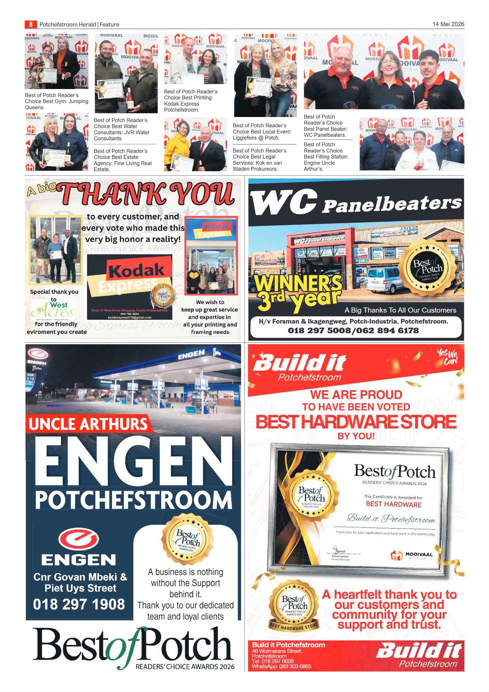 Potchefstroom Herald: 14 May 2026 page 8