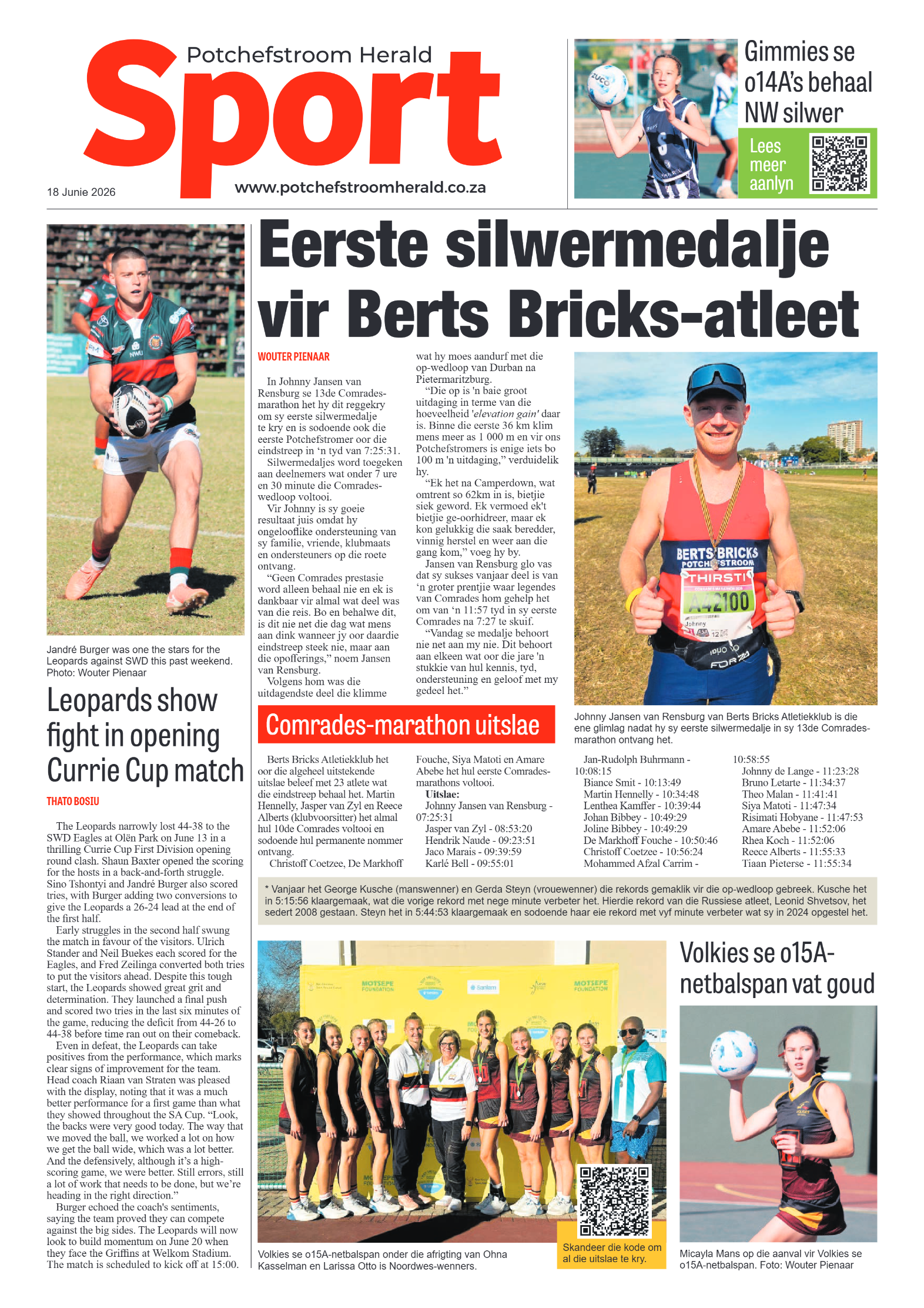 Potchefstroom Herald: 18 Junie 2026 page 12