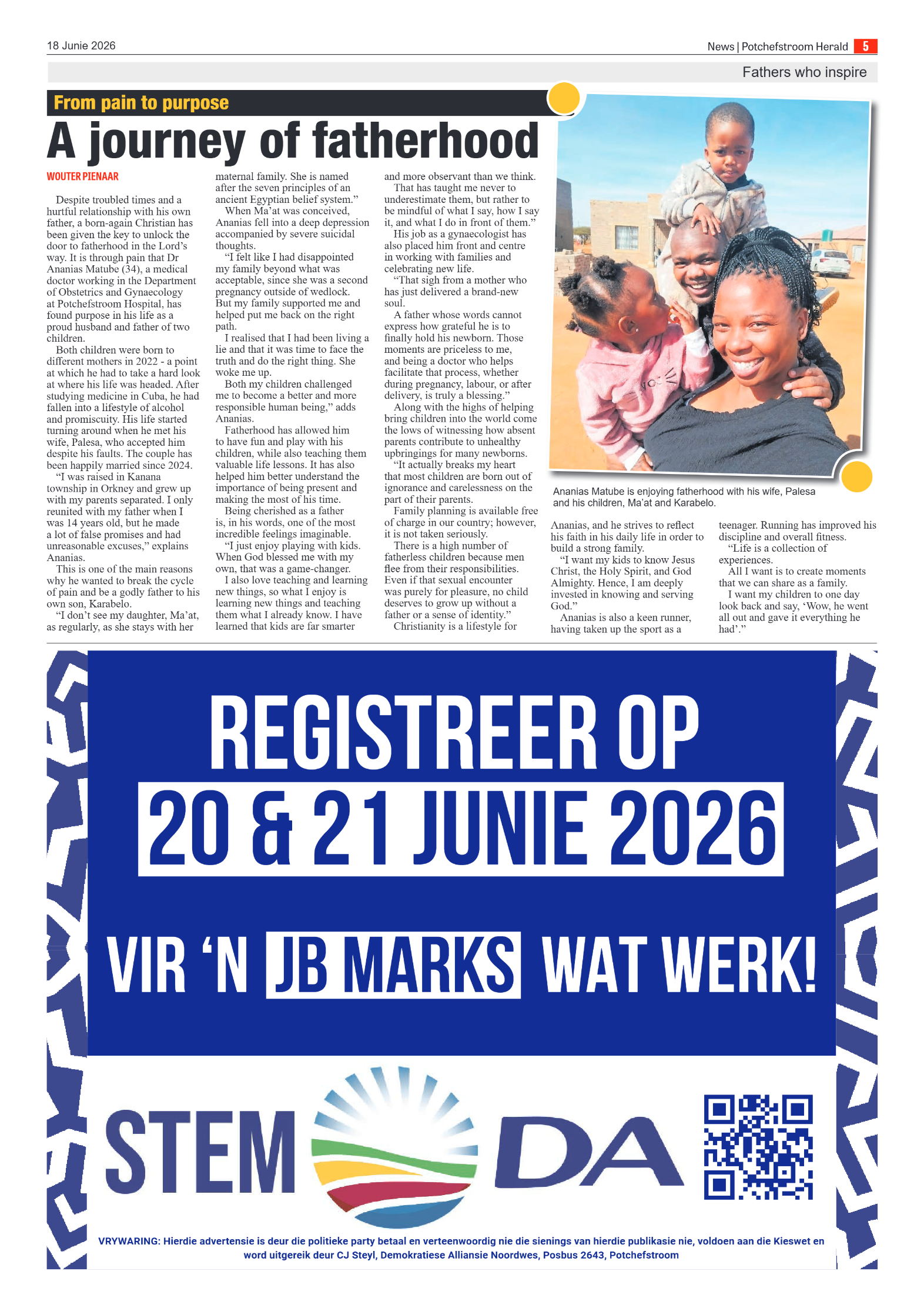 Potchefstroom Herald: 18 Junie 2026 page 5