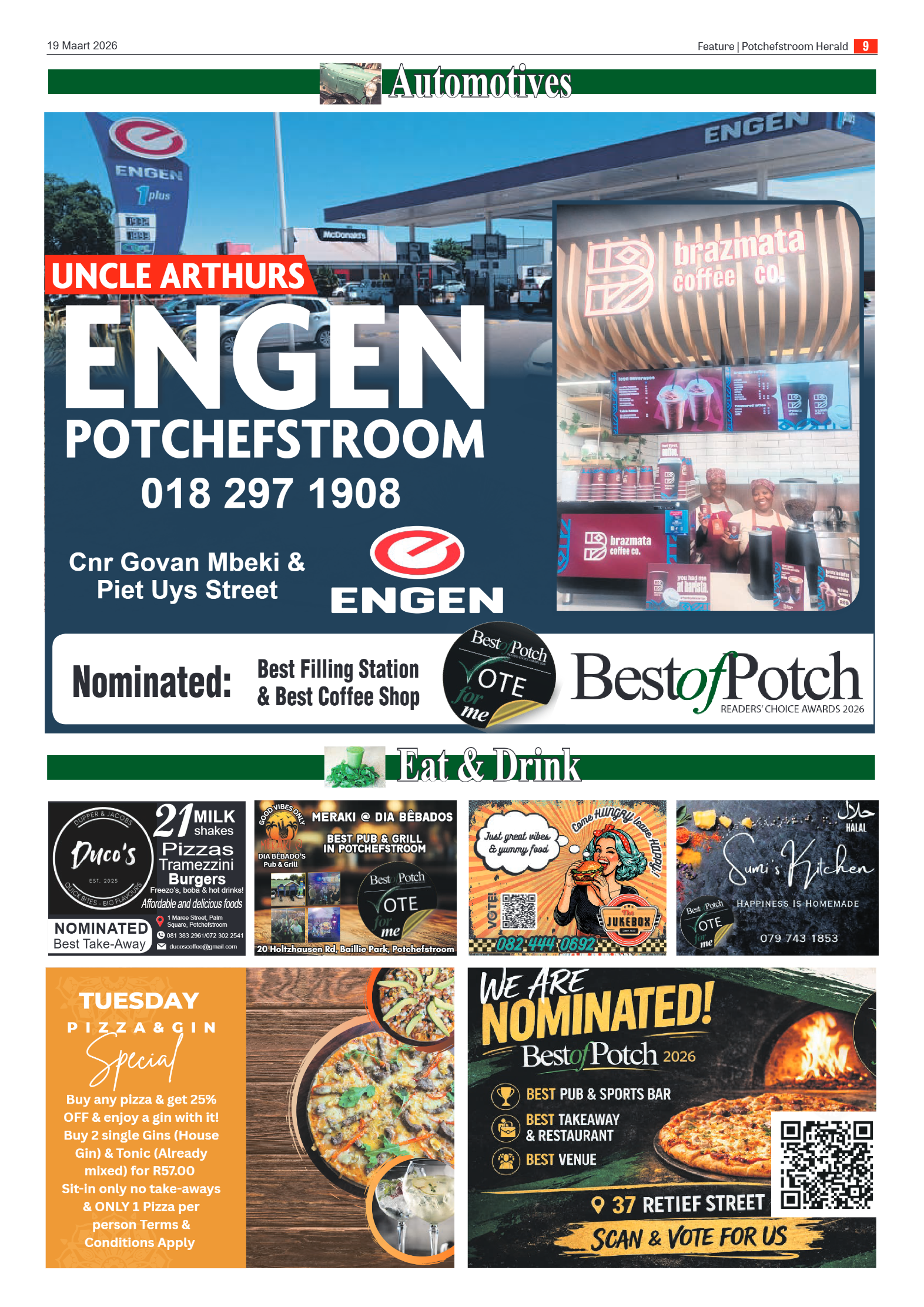 Potchefstroom Herald: 19 Maart 2026 page 9
