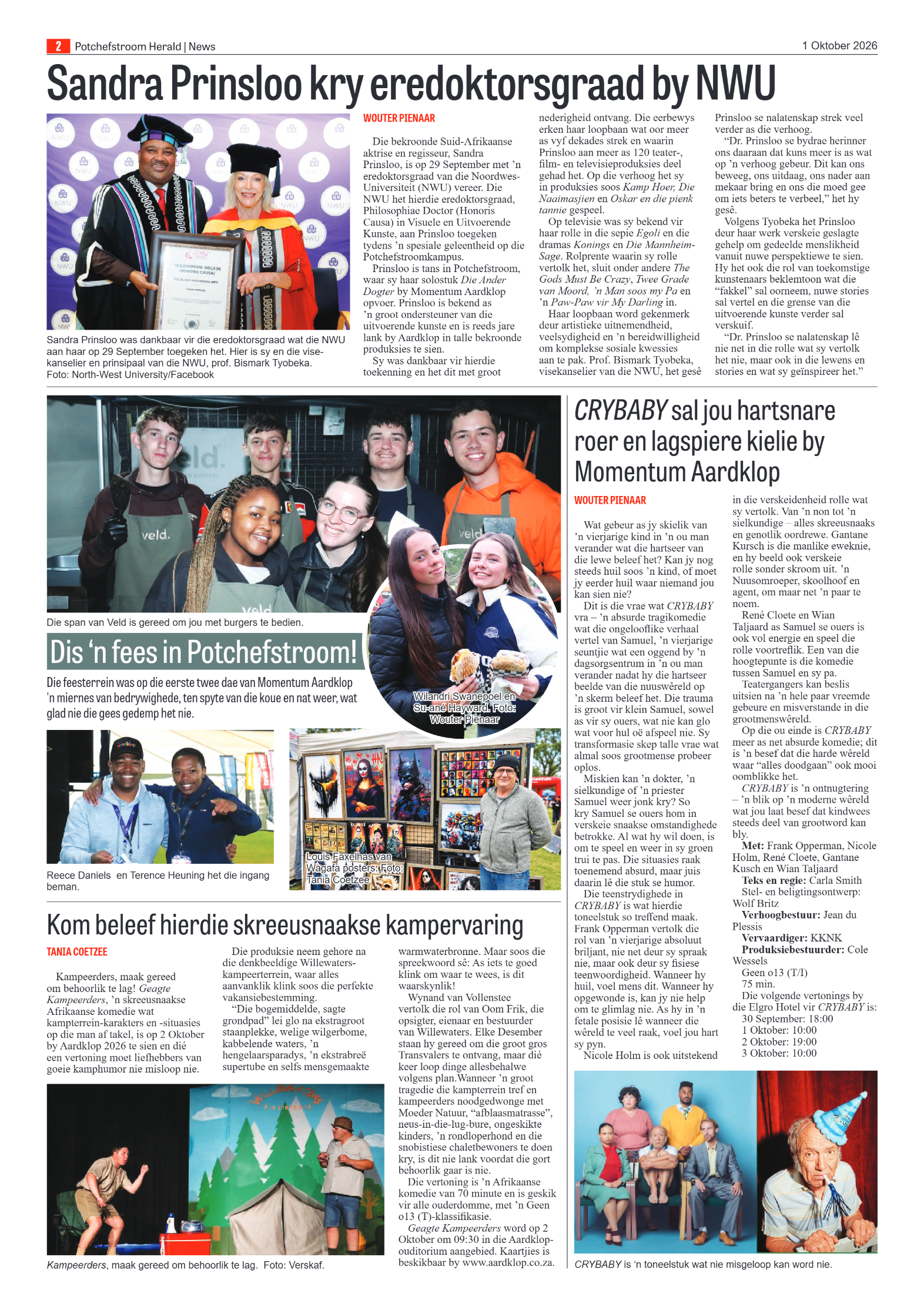 Potchefstroom Herald: 1 Oktober 2026 page 2