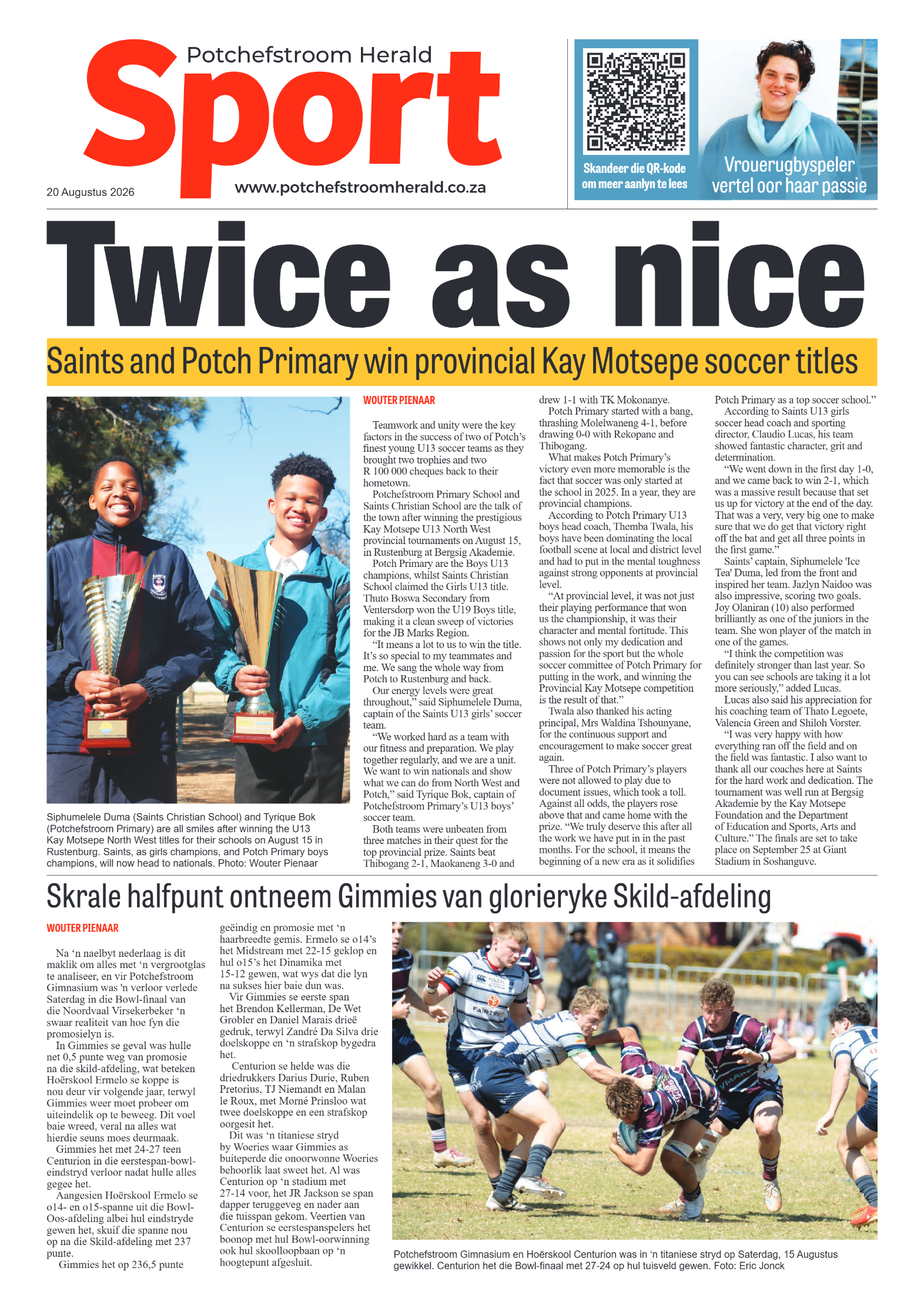 Potchefstroom Herald: 20 Augustus 2026 page 12