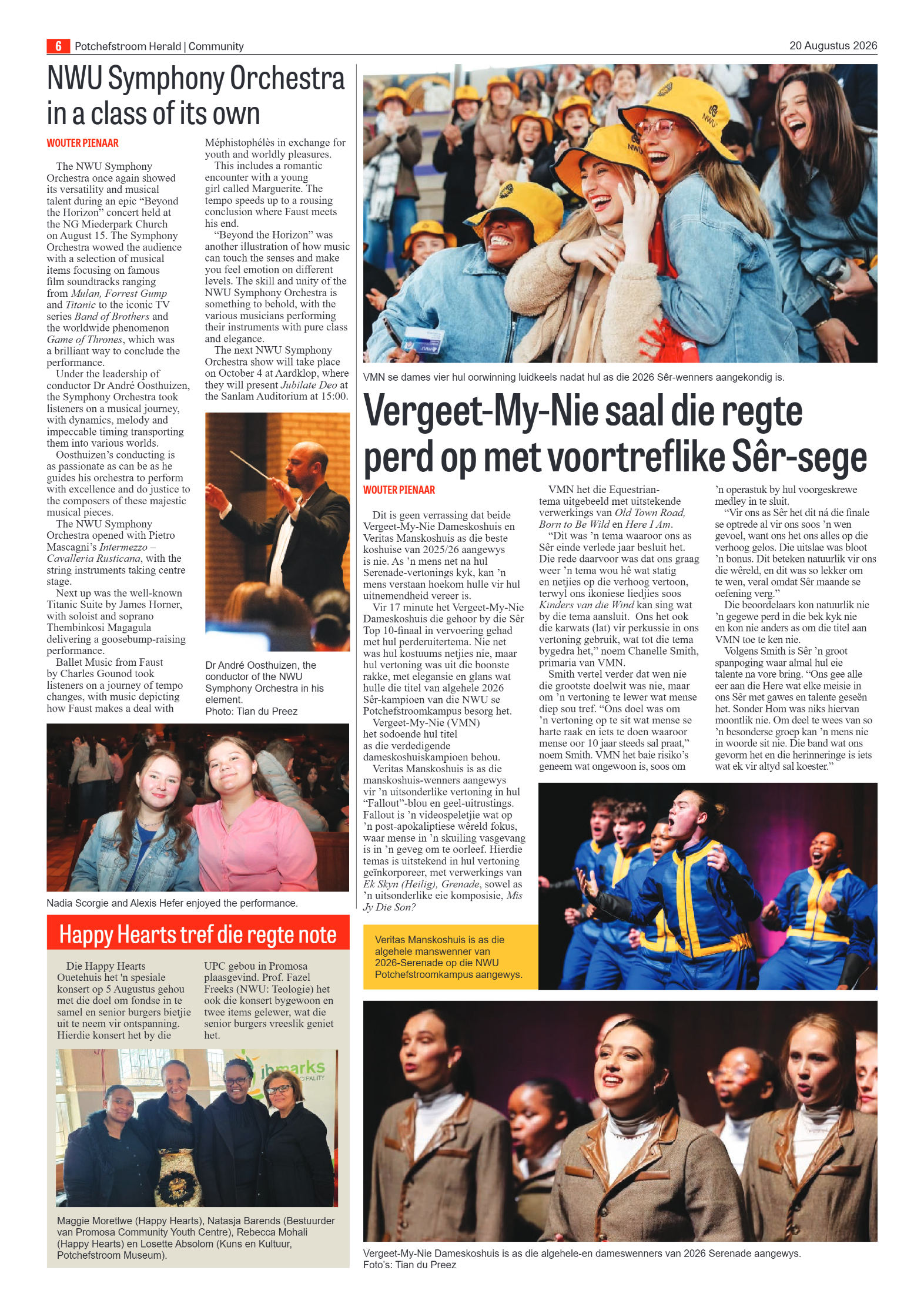 Potchefstroom Herald: 20 Augustus 2026 page 6