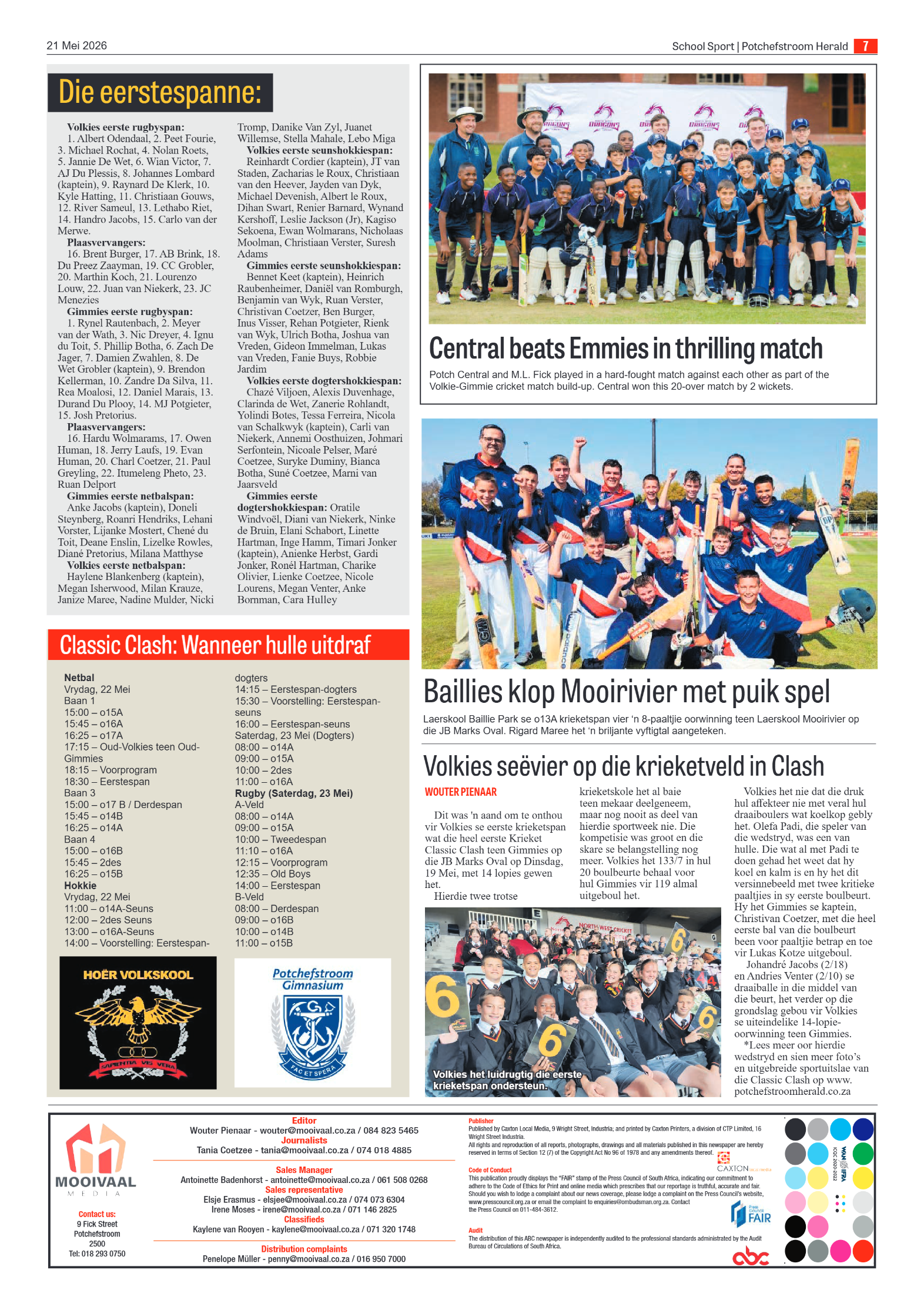 Potchefstroom Herald: 21 May 2026 page 7