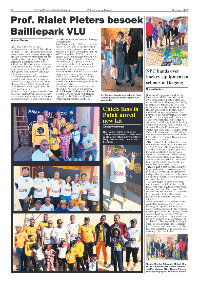 Potchefstroom Herald 22 June 2023 page 10