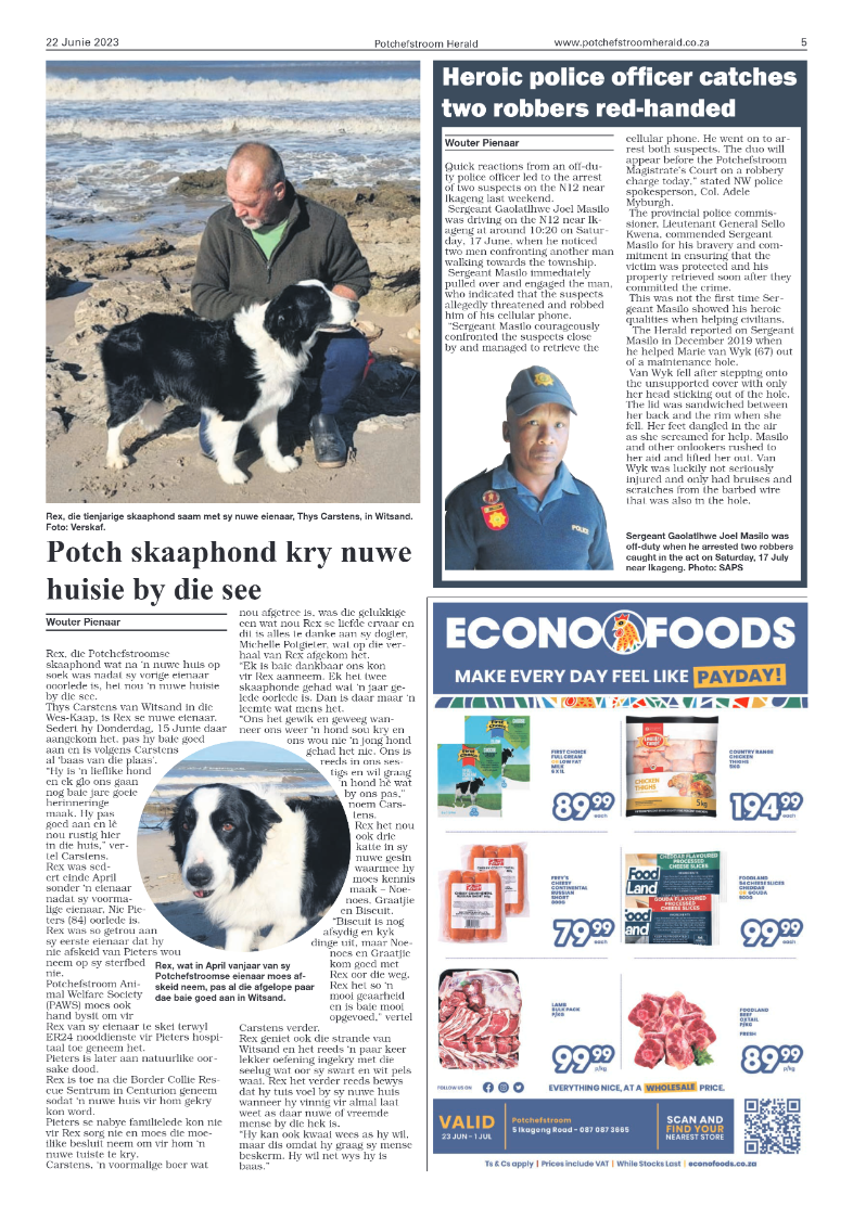 Potchefstroom Herald 22 June 2023 page 5