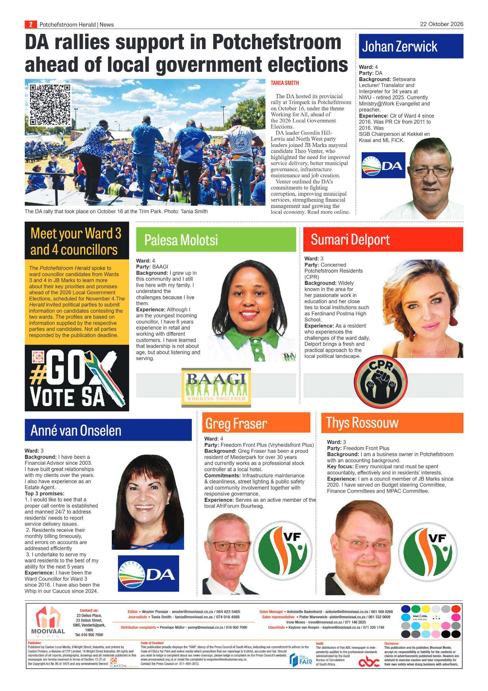 Potchefstroom Herald: 22 Oktober 2026 page 2