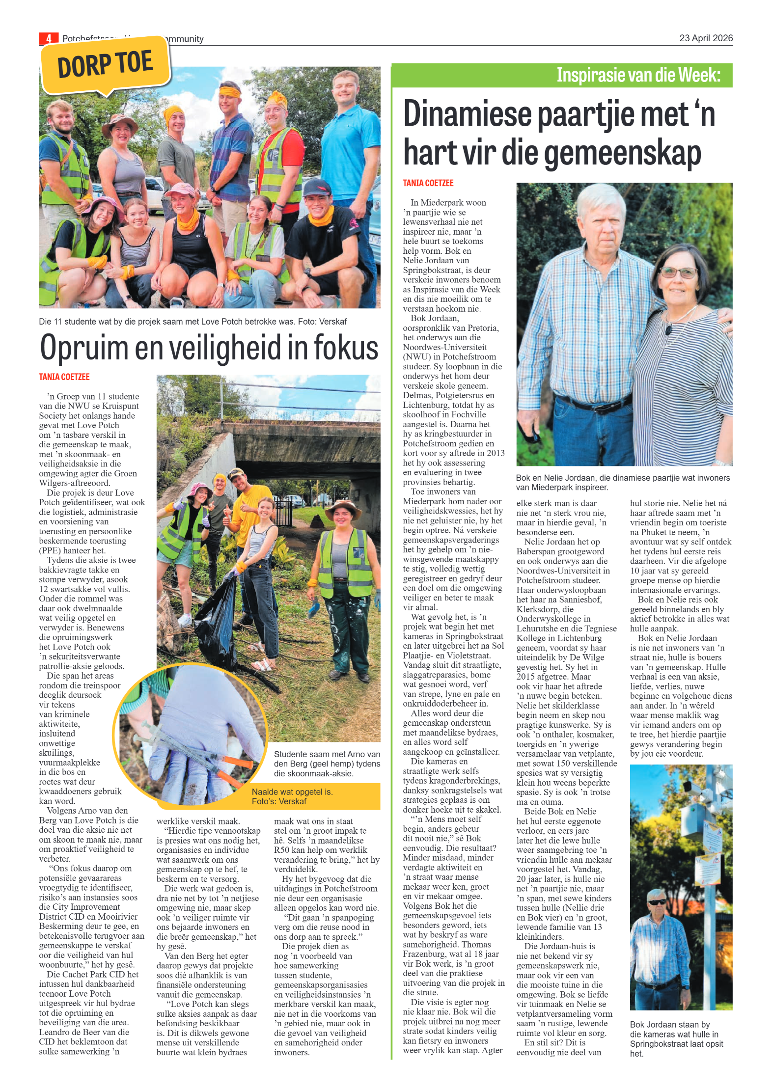 Potchefstroom Herald: 23 April 2026 page 4