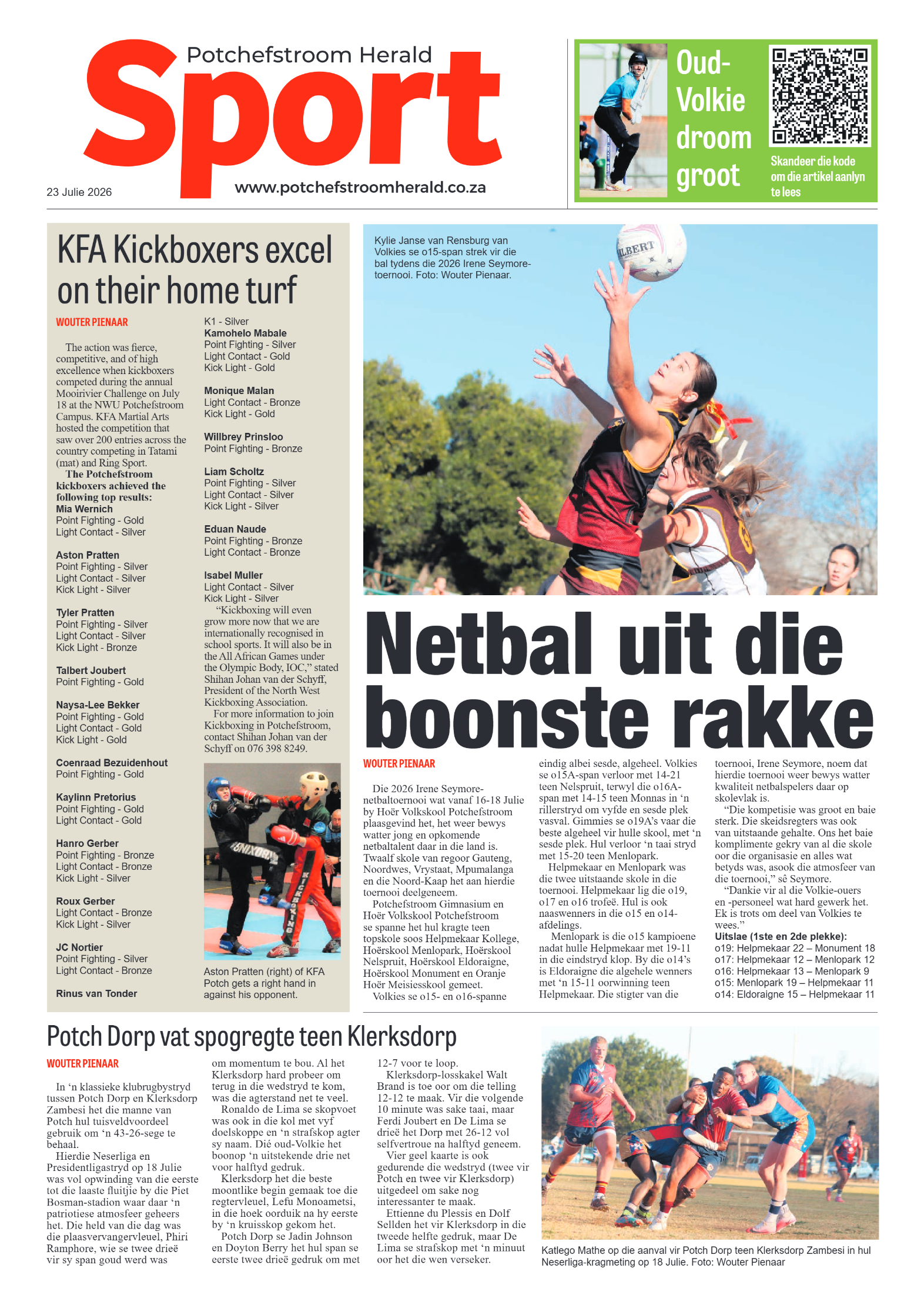 Potchefstroom Herald: 23 Julie 2026 page 8