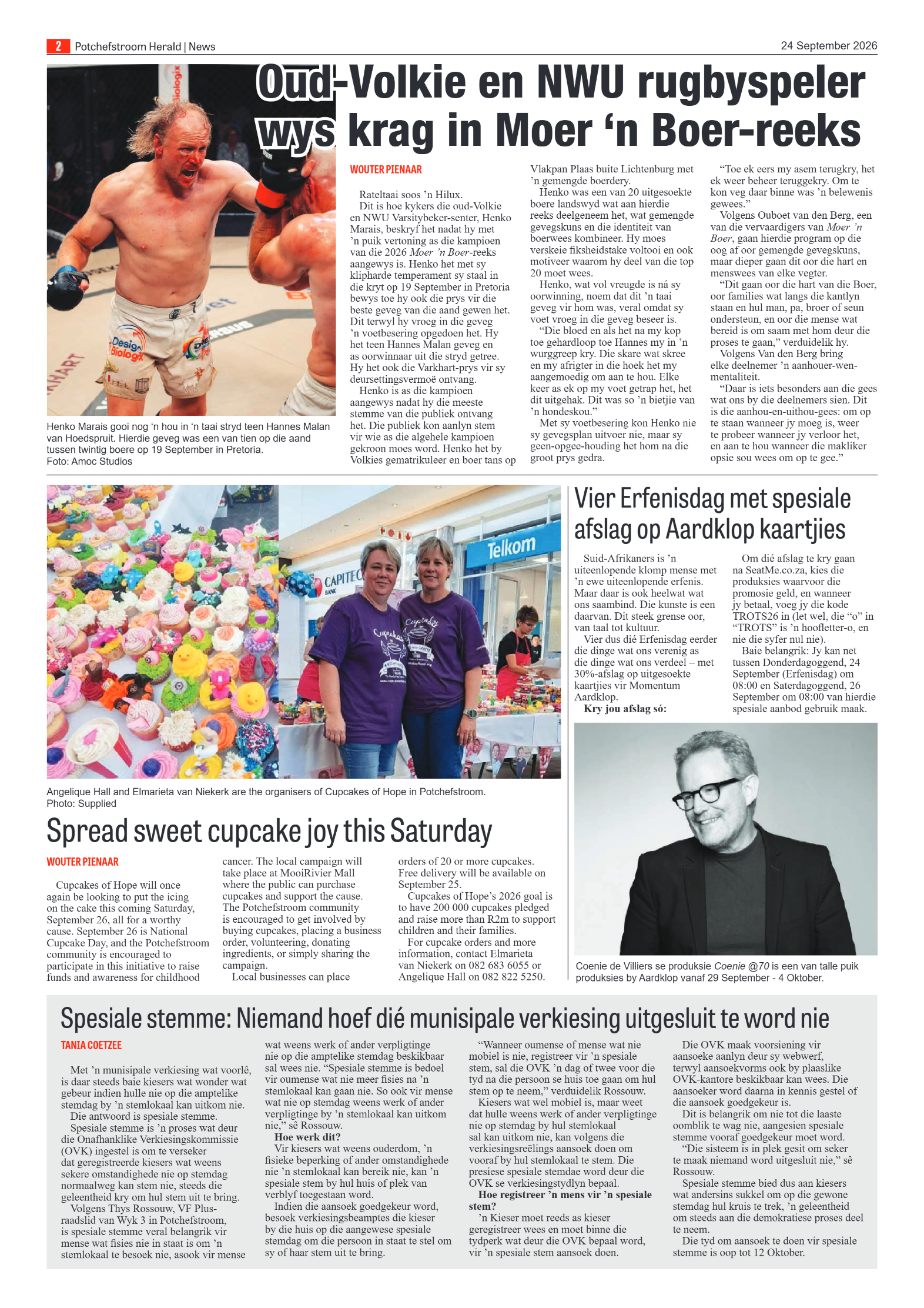 Potchefstroom Herald: 24 September 2026 page 2