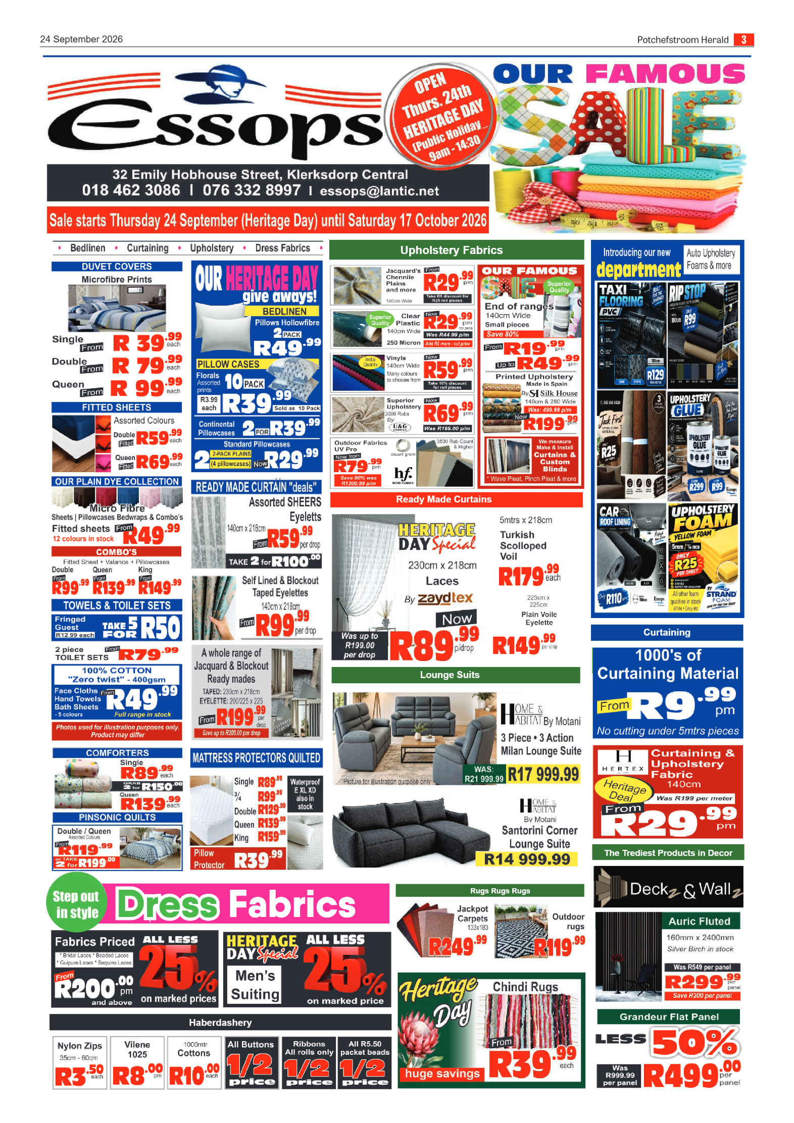 Potchefstroom Herald: 24 September 2026 page 3