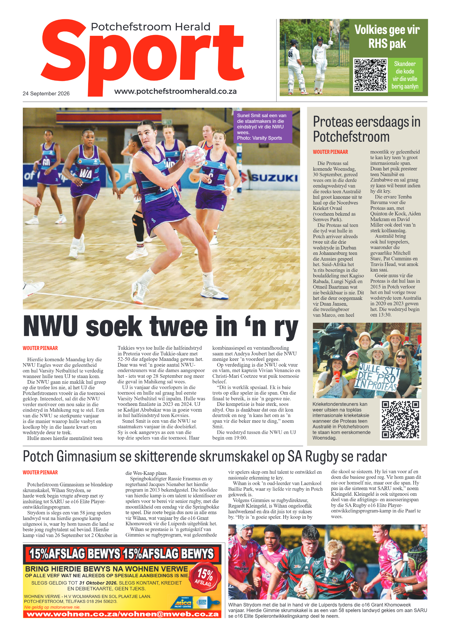 Potchefstroom Herald: 24 September 2026 page 8