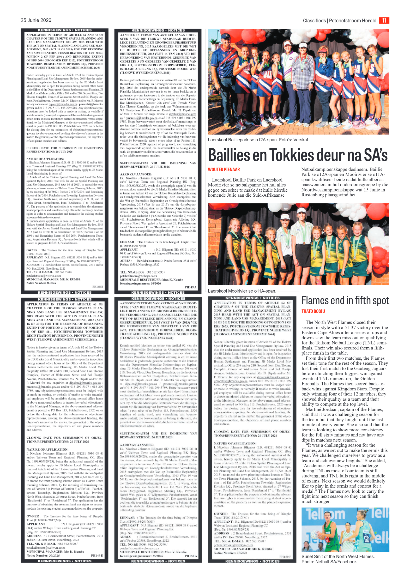 Potchefstroom Herald: 25 Junie 2026 page 11