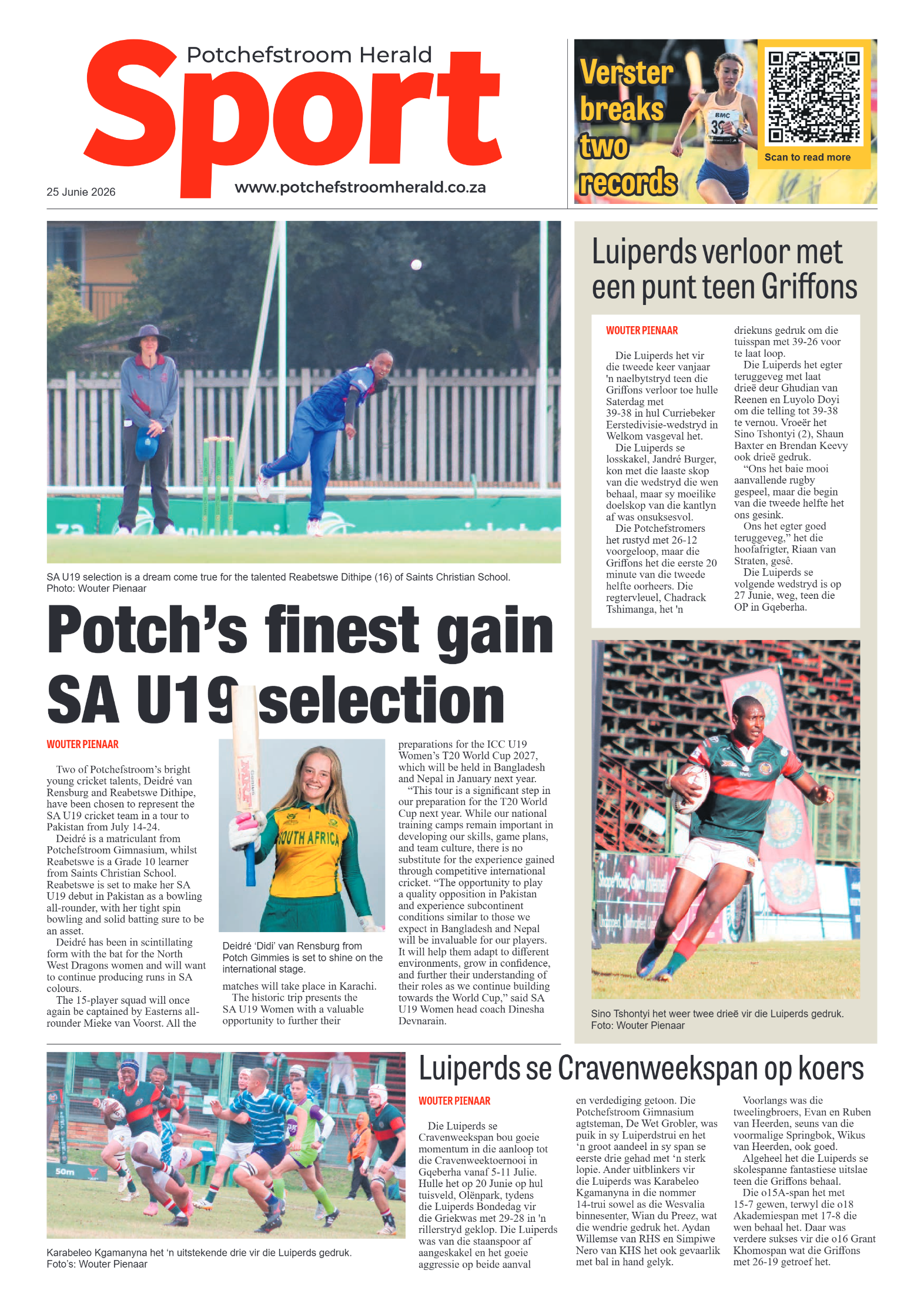 Potchefstroom Herald: 25 Junie 2026 page 12