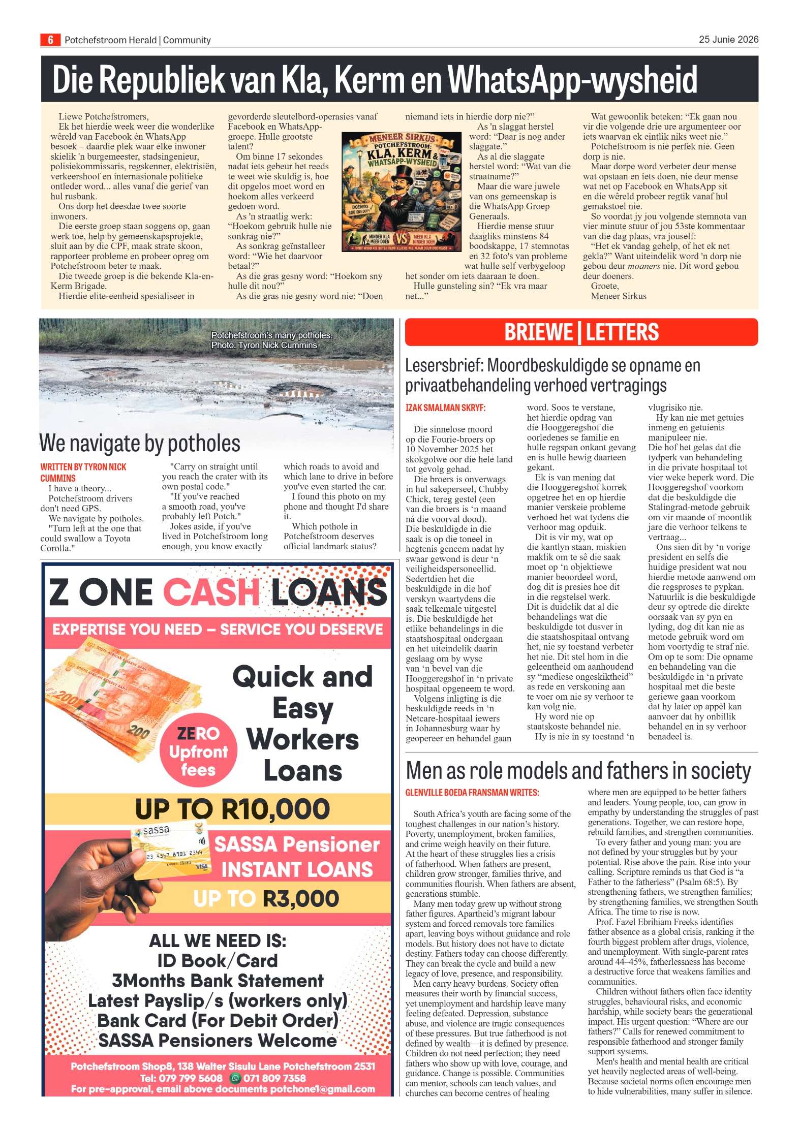 Potchefstroom Herald: 25 Junie 2026 page 6
