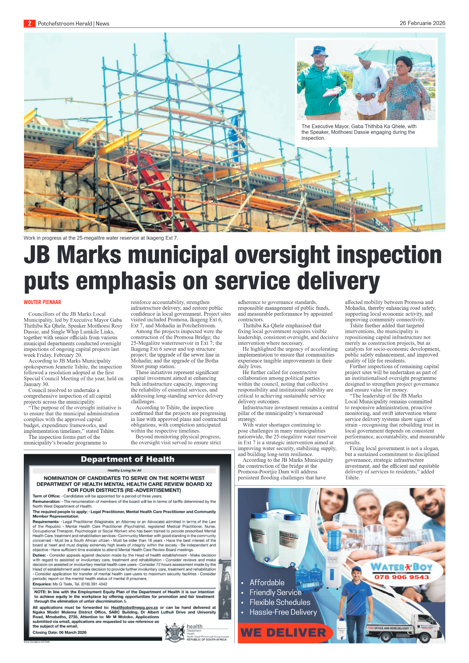 Potchefstroom Herald: 26 Februarie 2026 page 2